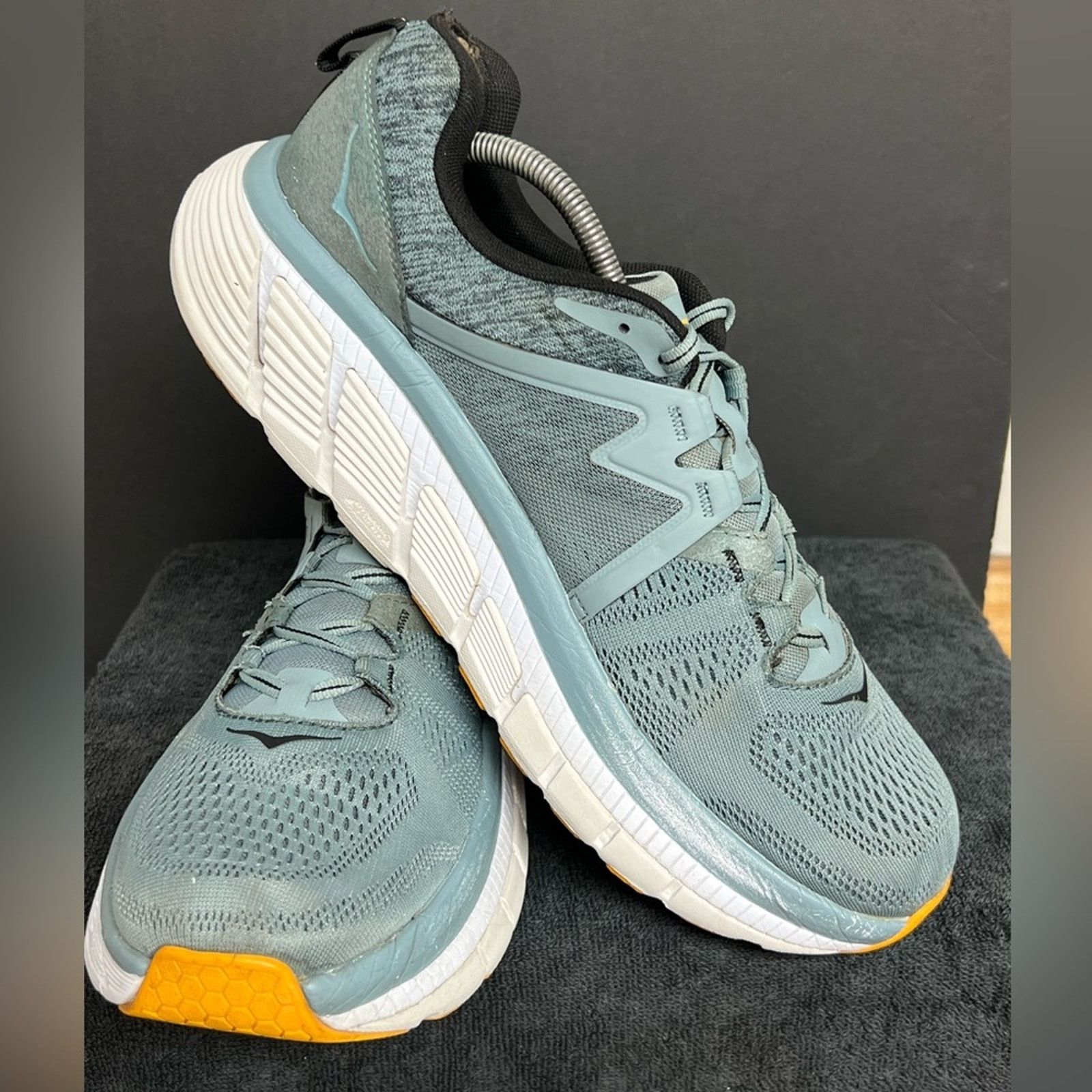 Hoka Hoka Shoes Men’s Size 12.5 One One Gaviota 2 Lead Running Size US 12.5 / EU 45-46 - 2 Thumbnail