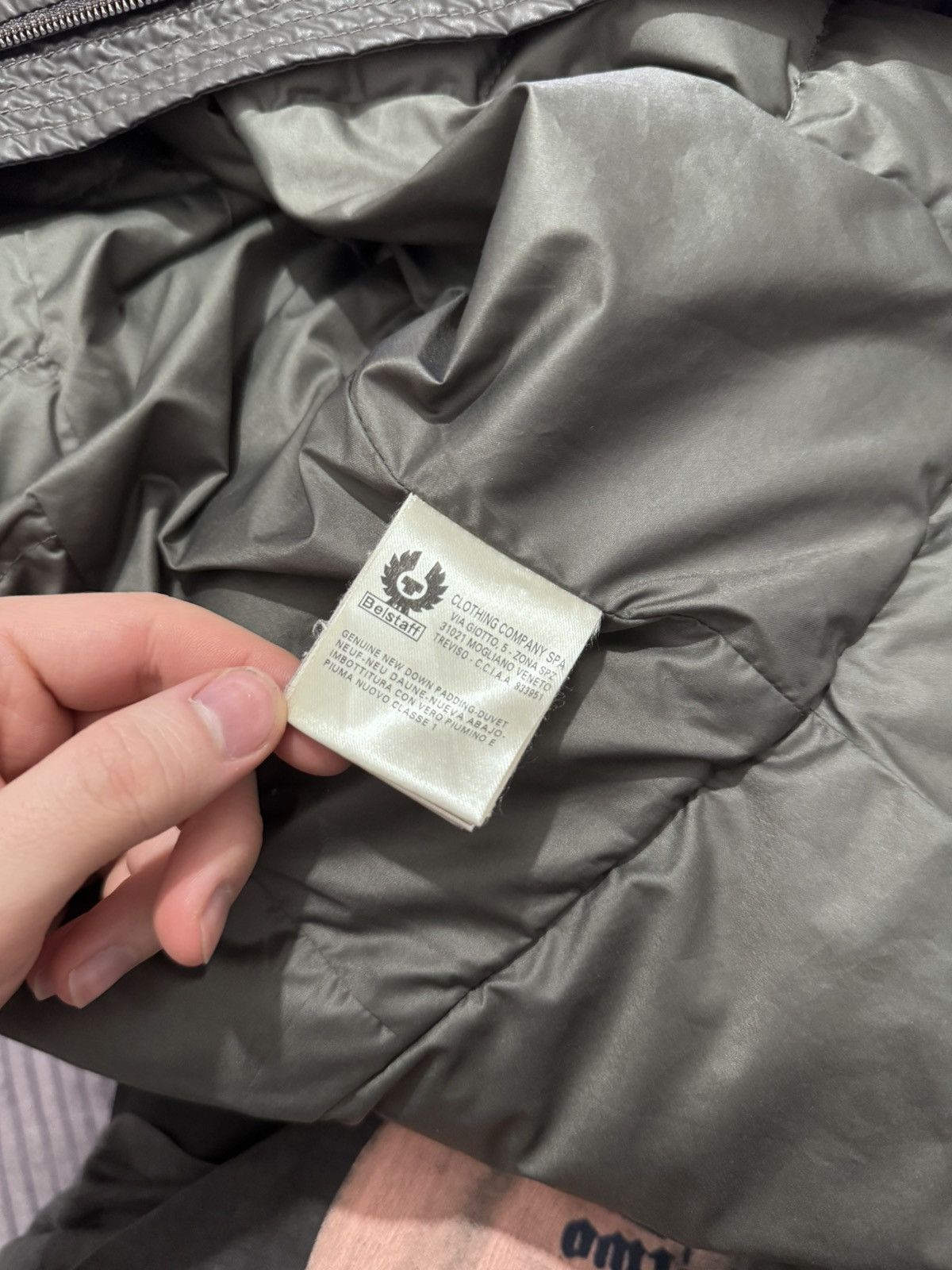 Belstaff Rare Belstaff Down Puffer Jacket Silver Label 42 Gray Hyoe Size M / US 6-8 / IT 42-44 - 15 Thumbnail