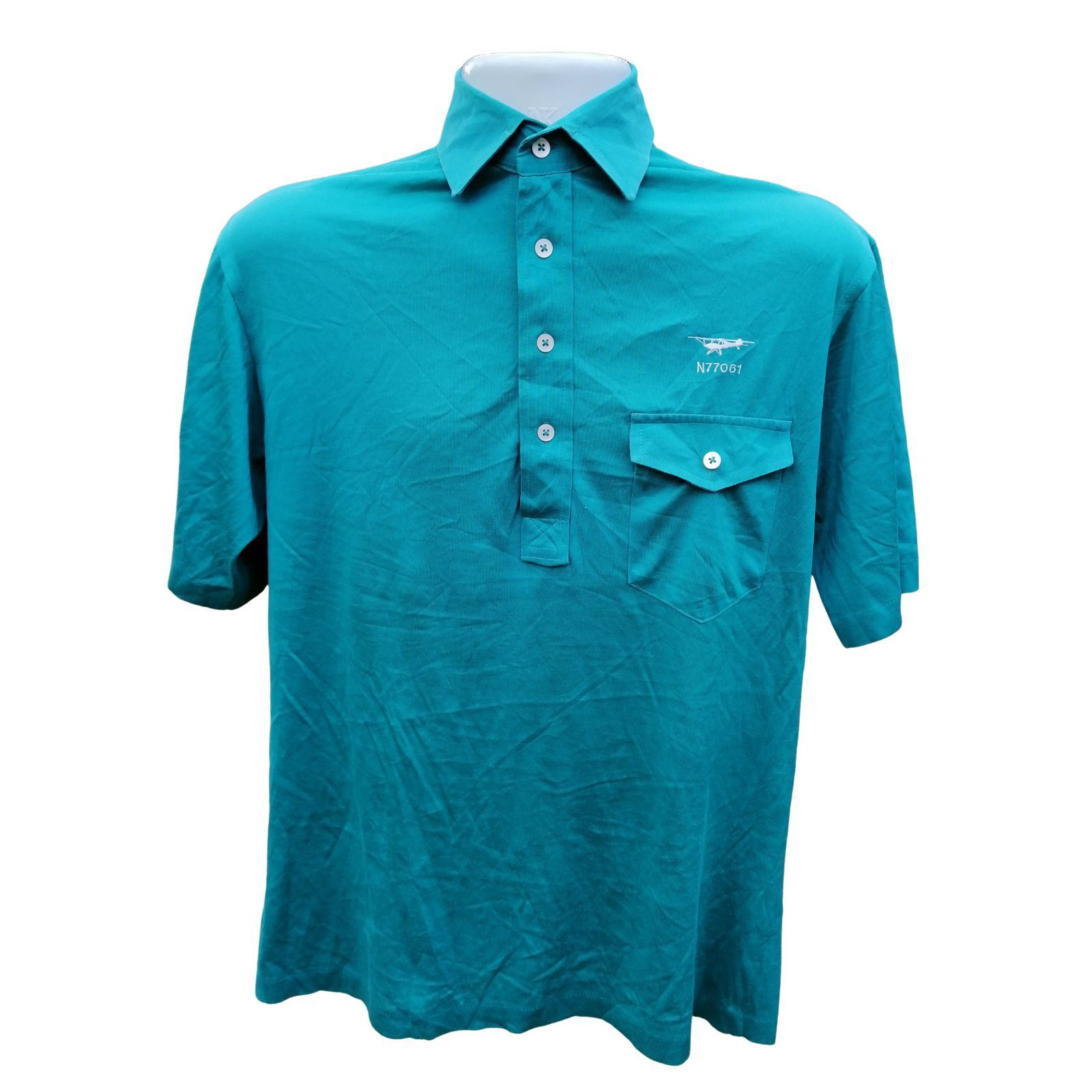 Other 80's vintage polo airplane collared pocket shirt lightweight Size US M / EU 48-50 / 2 - 1 Thumbnail