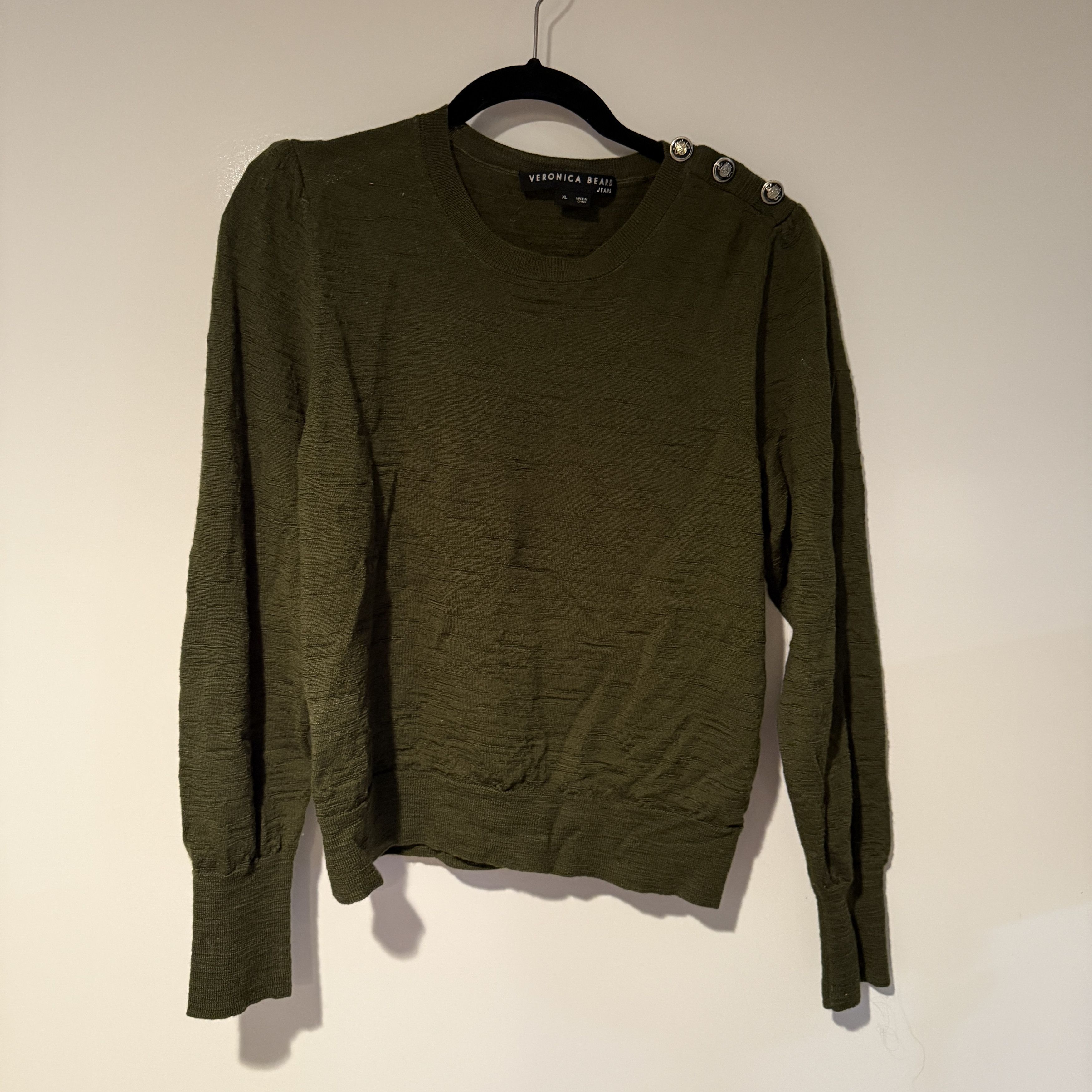 Veronica Beard Veronica Beard Grayden Wool Knit Stretch Size XL / US 12-14 / IT 48-50 - 1 Thumbnail