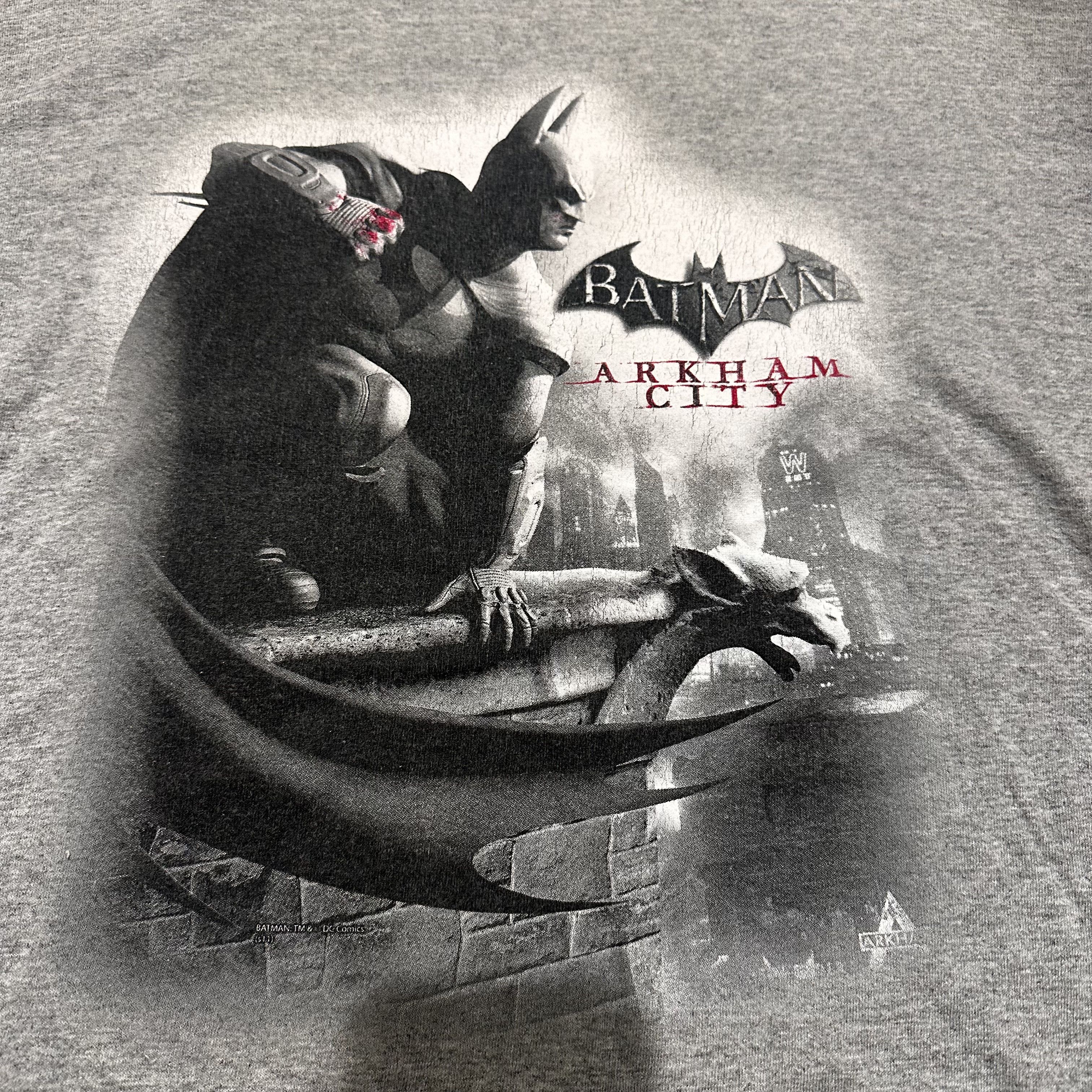 Gildan Vintage Batman arkham city promo tee Size US L / EU 52-54 / 3 - 2 Thumbnail