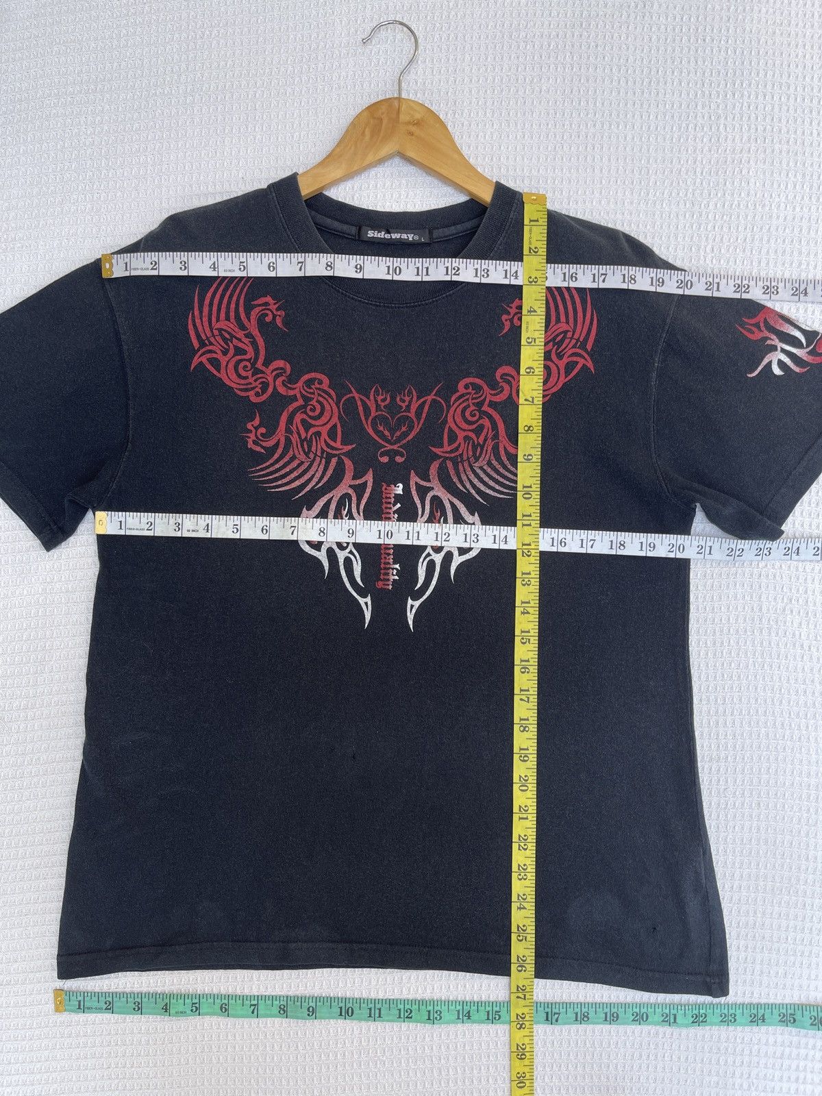 If Six Was Nine Rare🔥Japanese Sideway Individuality Punk Style Tee Size US L / EU 52-54 / 3 - 12 Thumbnail