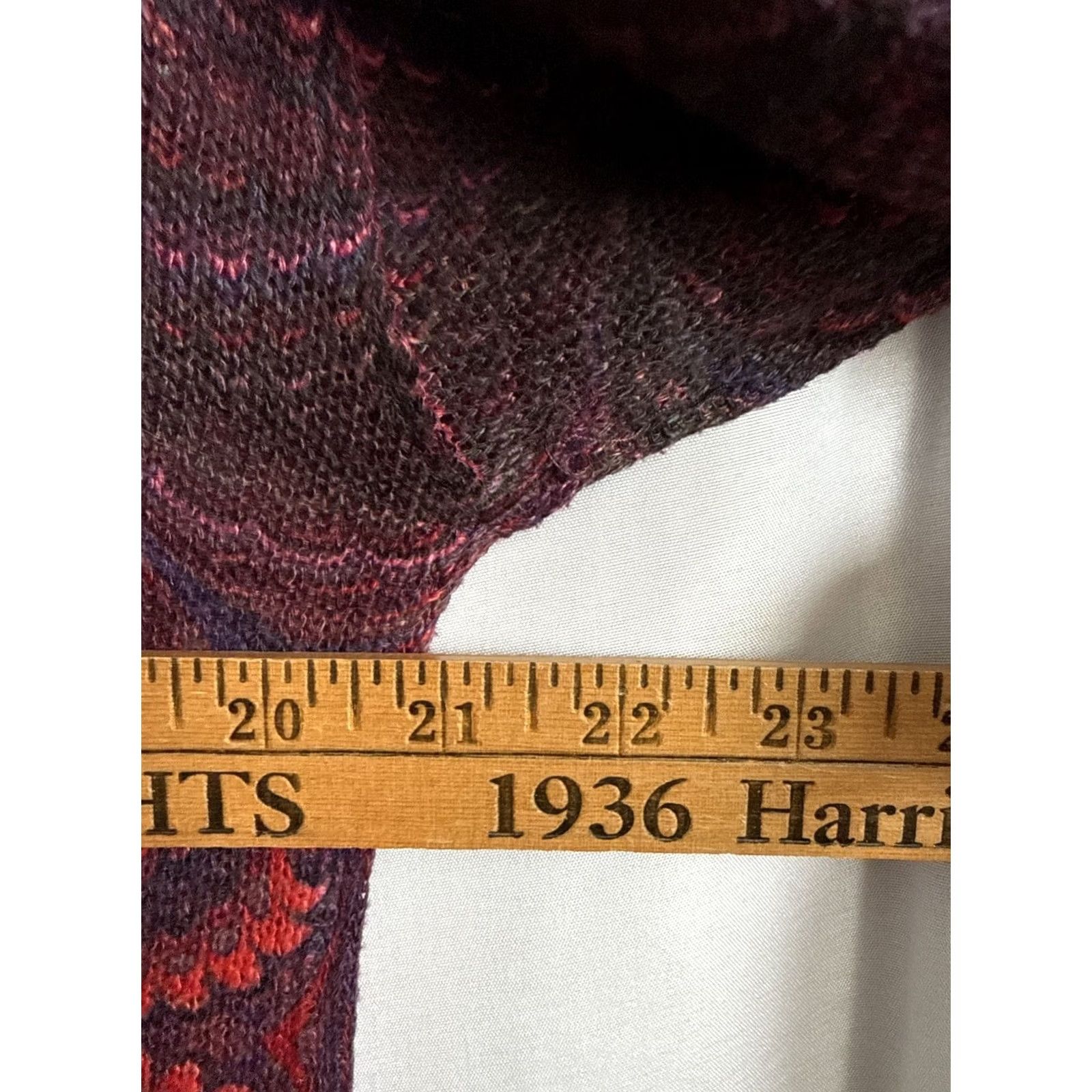 Vintage Nally And Millie Paisley Sweater Womens L USA Artsy Short Sleeve Size L / US 10 / IT 46 - 5 Thumbnail