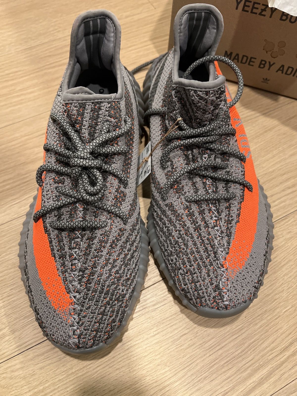 image of Adidas x Yeezy Season Yeezy Boost 350 V2 Reflective Shoes in Grey, Men's (Size 11)