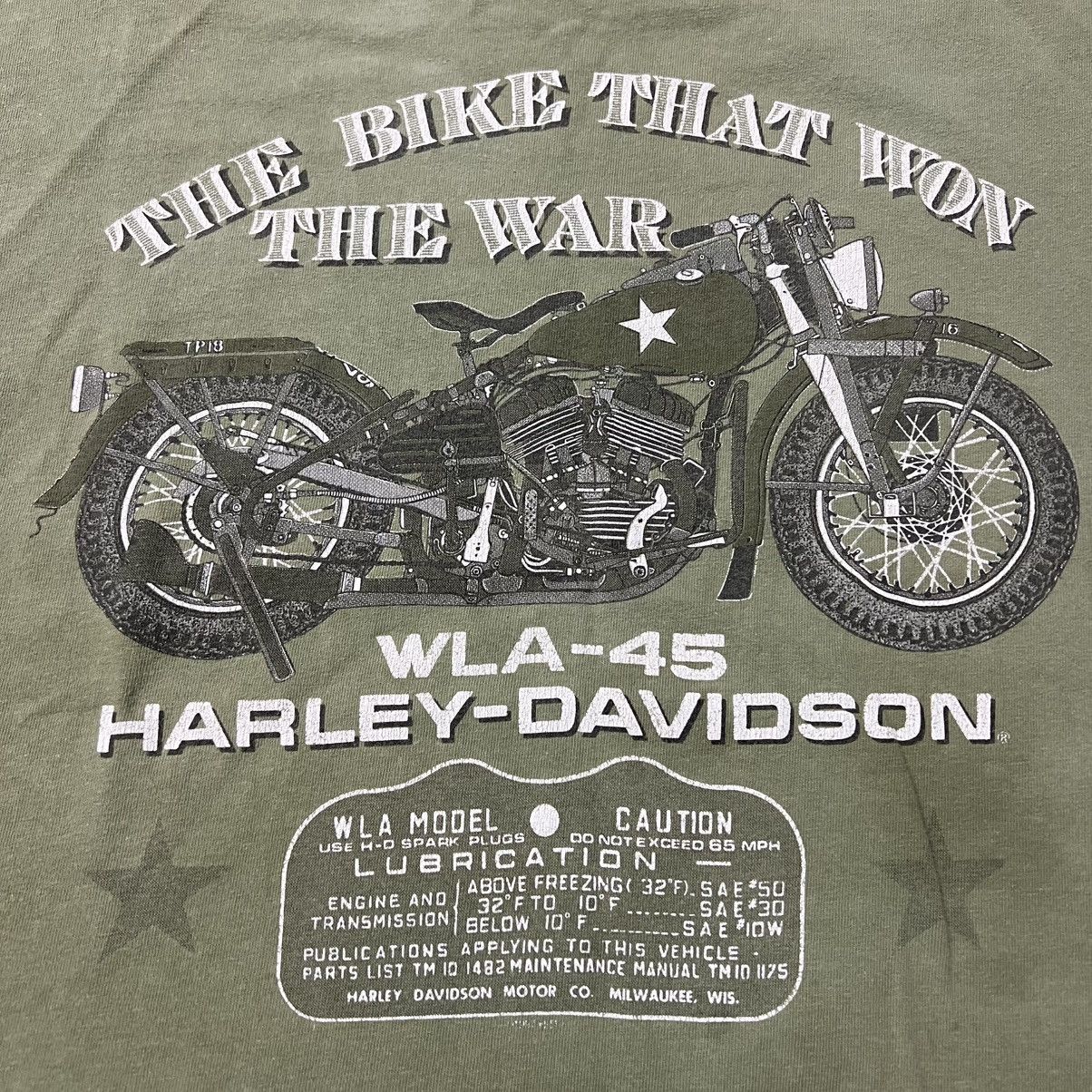 Harley Davidson × Vintage Vintage 1999 Harley Davidson Motorcycle Graphic T-Shirt Size US L / EU 52-54 / 3 - 3 Thumbnail