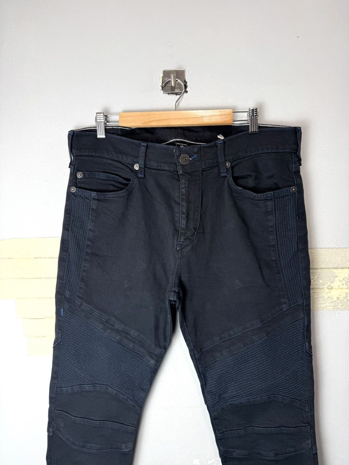 True Religion True Religion Biker Denim Pants Jeans Hype Streetwear Size US 34 / EU 50 - 3 Thumbnail