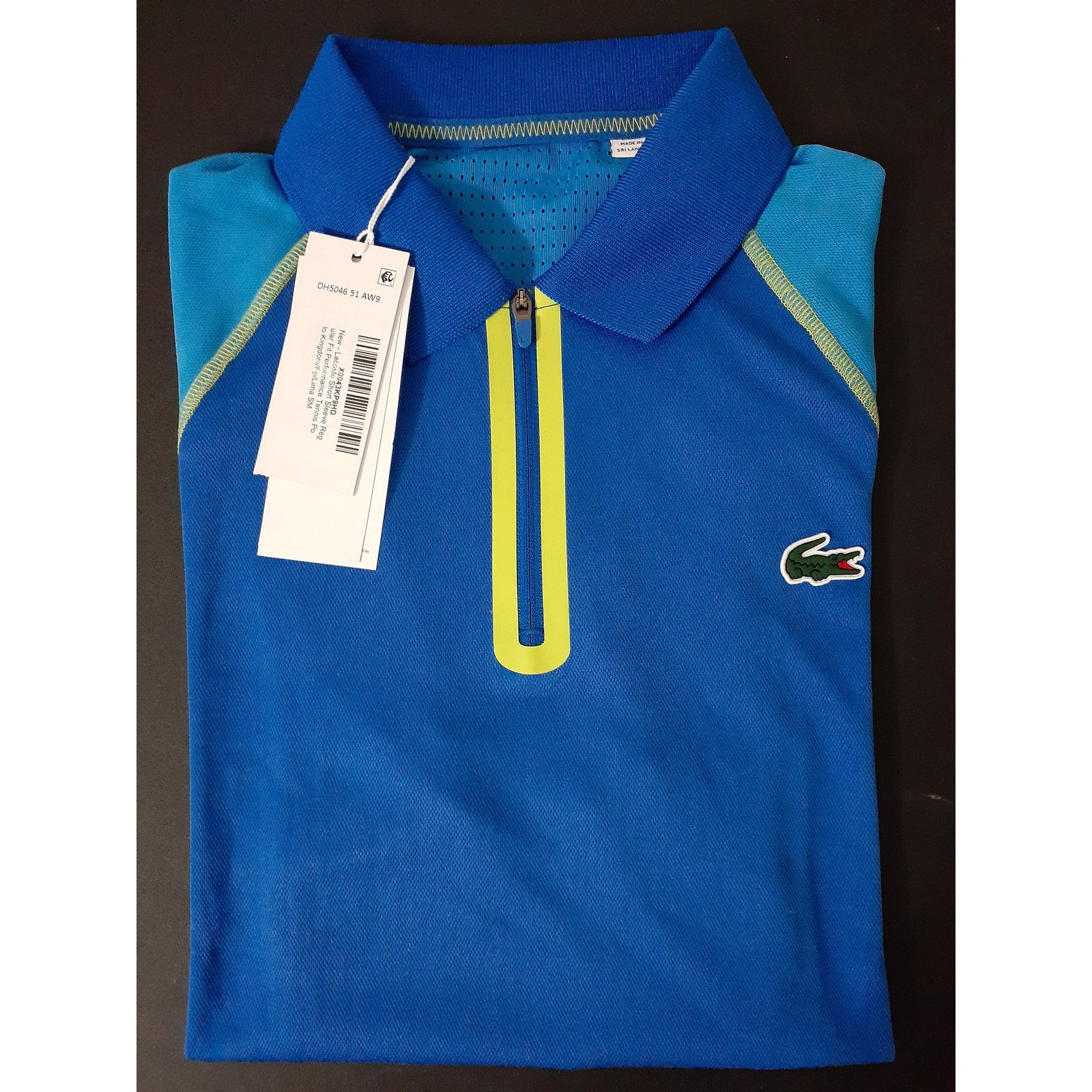 Lacoste Lacoste Short Sleeve Regular Fit Tennis Polo Blue XL Size US XL / EU 56 / 4 - 2 Thumbnail