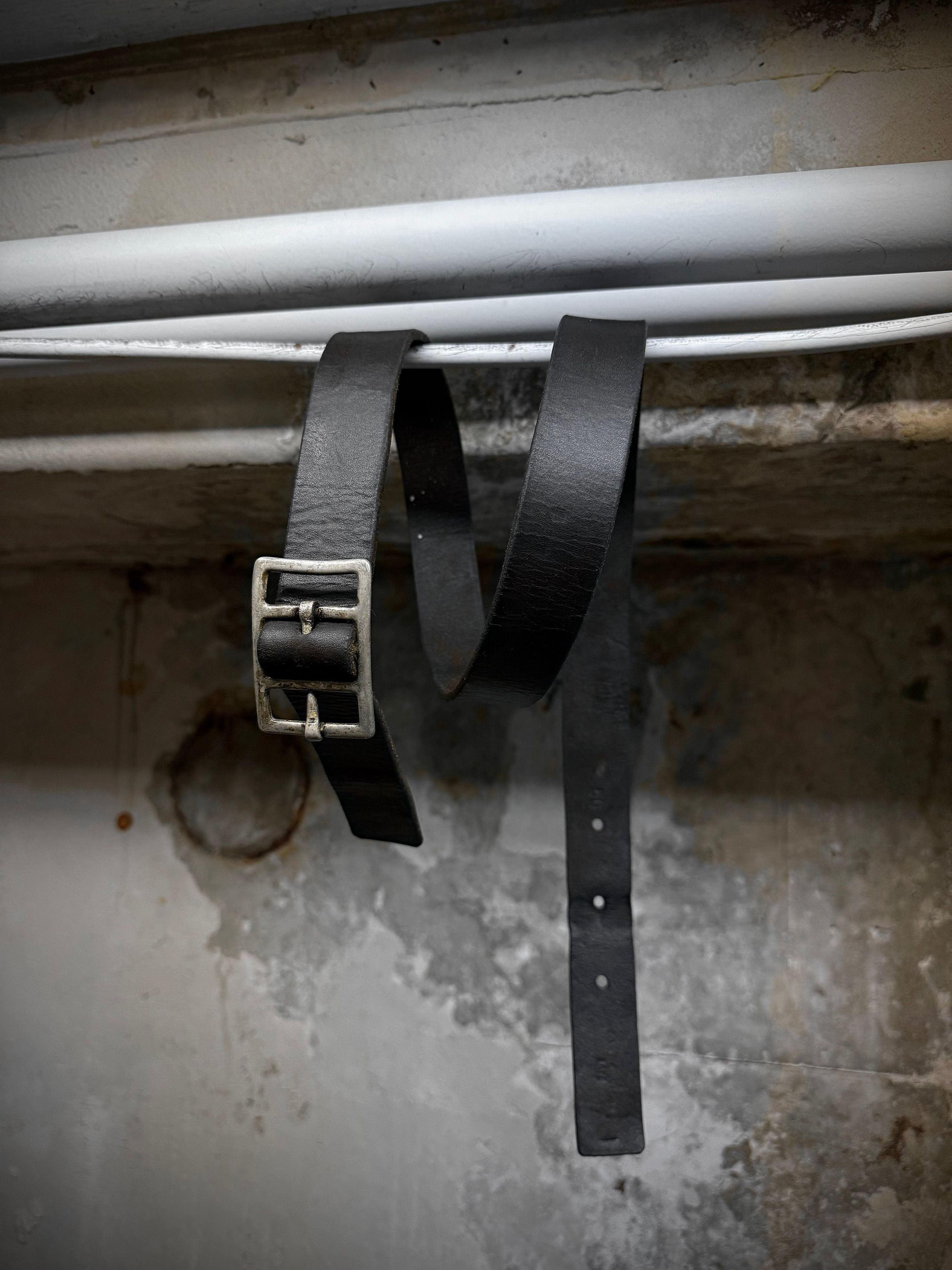 Carol Christian Poell Dark Brown Cow Leather Belt