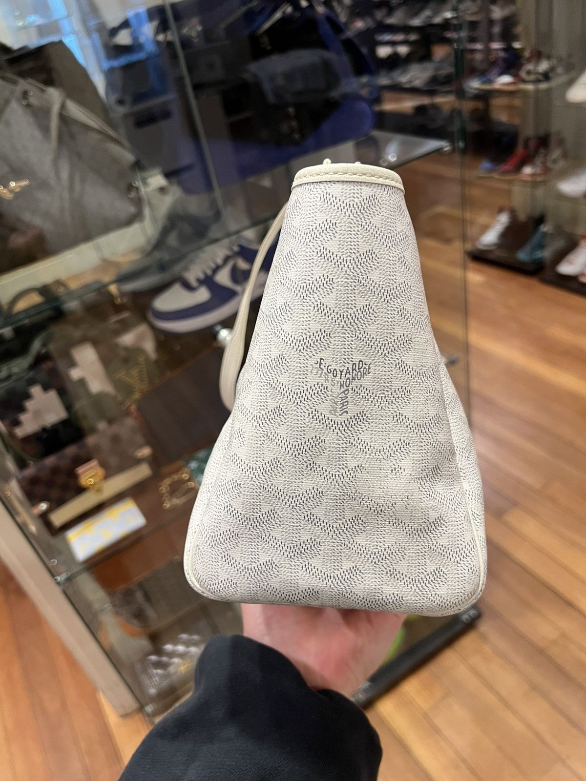 Goyard Goyard Rouette PM Handbag White Size ONE SIZE - 7 Thumbnail
