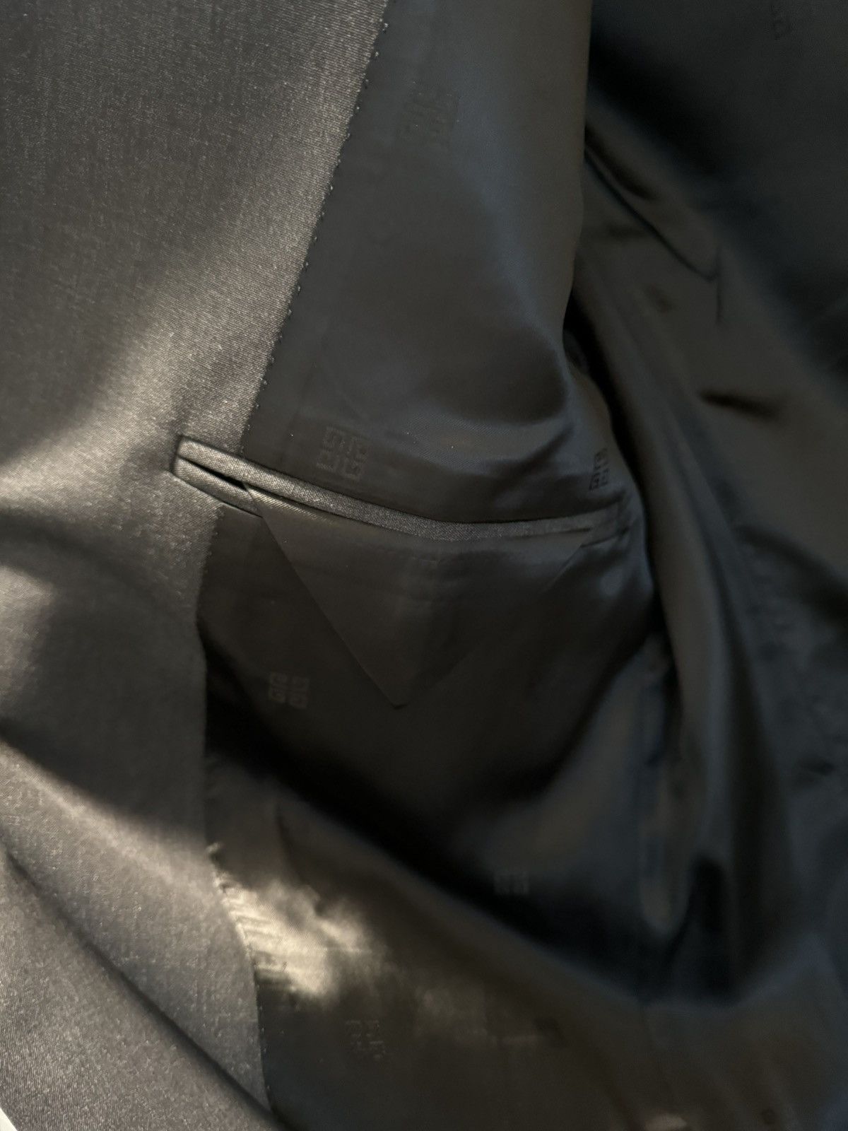 Givenchy Givenchy Blazer Gray U-Lock 50 Size 50R - 14 Thumbnail