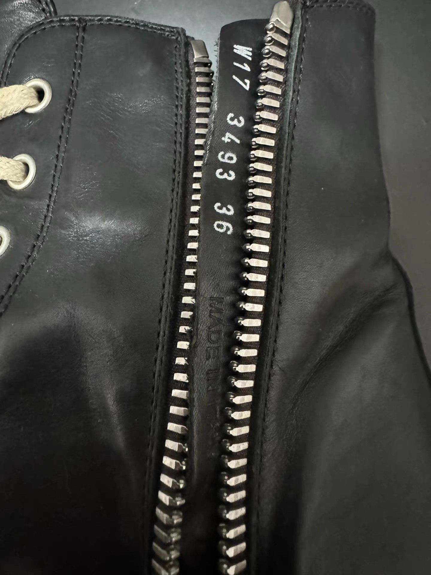 Rick Owens Rick Owens leather Converse high-top sneakers Size US 6 / IT 36 - 9 Thumbnail