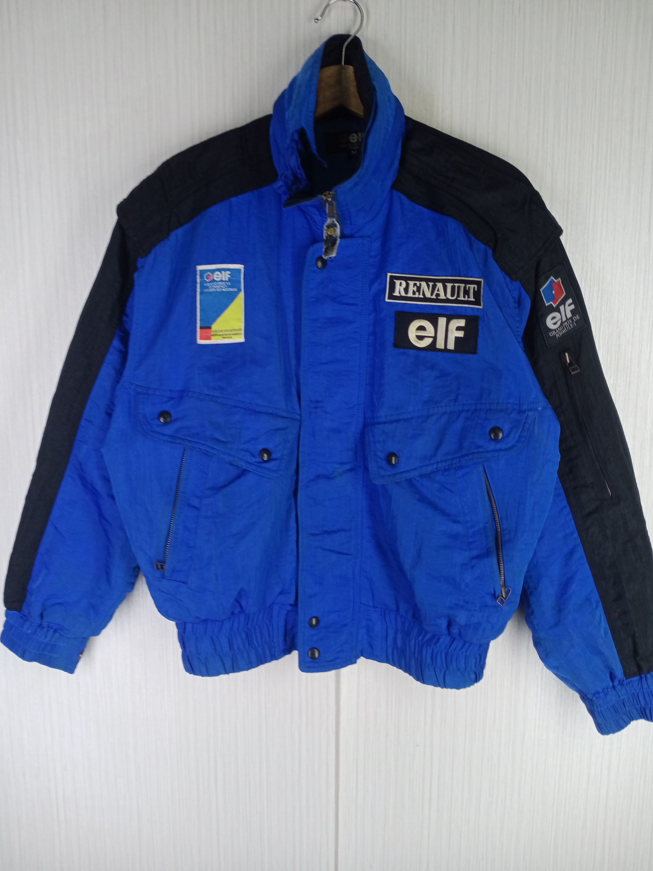 Formula 1 Vintage ELF Renault Grand Prix De Formule 1 France Jacket Size US M / EU 48-50 / 2 - 2 Thumbnail