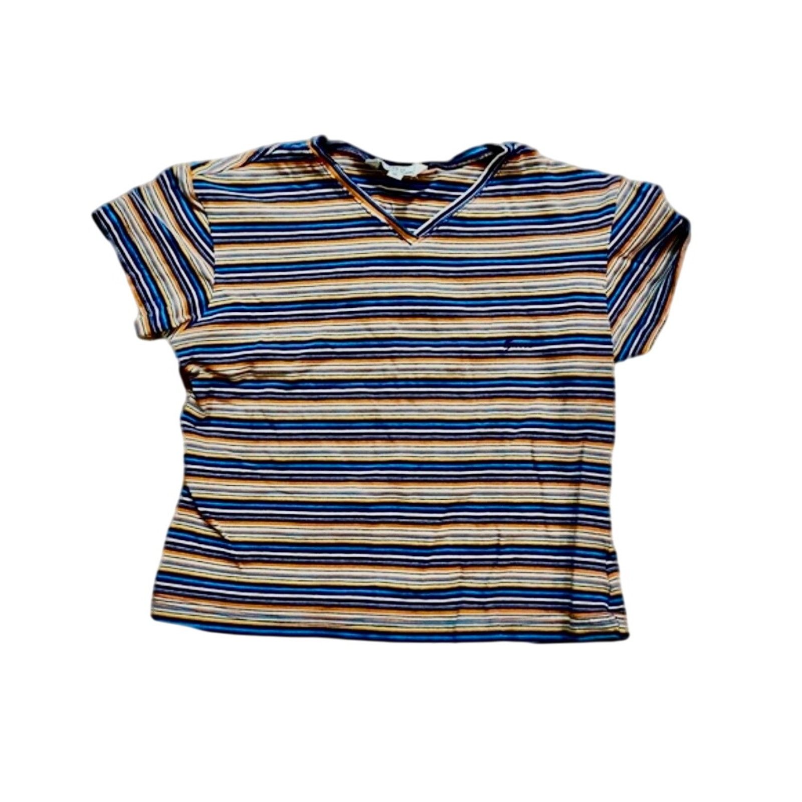 Guess Guess Y2k Blue Crop Tee Youth XLarge Womens Small/Medium Size S / US 4 / IT 40 - 15 Thumbnail