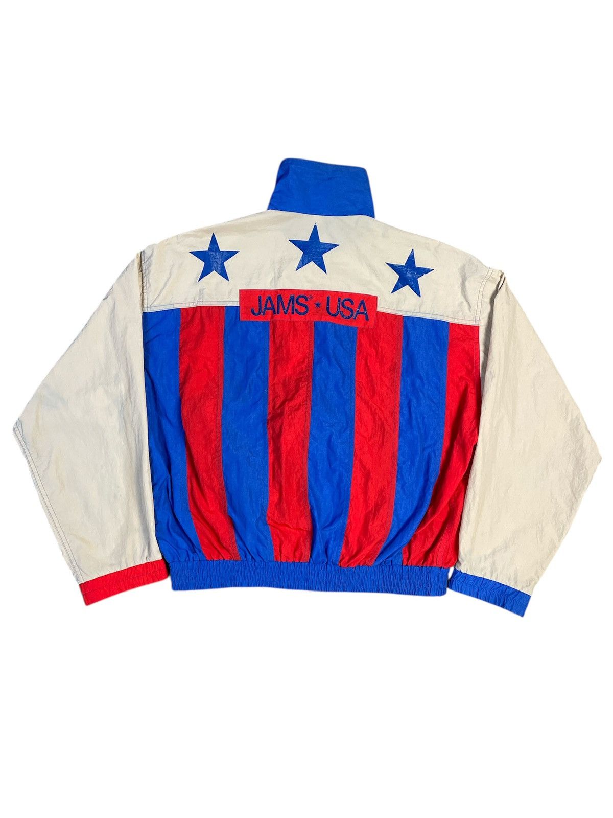 Jams World Vintage Jams World Amerika Flag Windbreaker Size US L / EU 52-54 / 3 - 2 Thumbnail