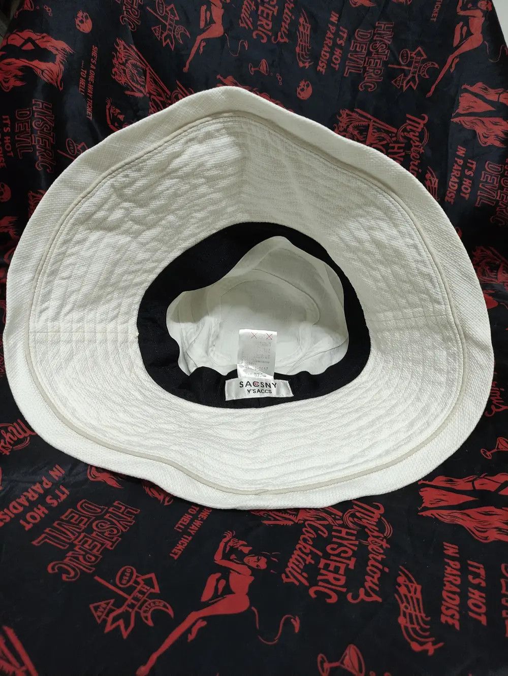 Yohji Yamamoto VERY RARE💥SACSNY Y'SACCS BY YOHJI YAMAMOTO BUCKET HAT Size ONE SIZE - 6 Thumbnail