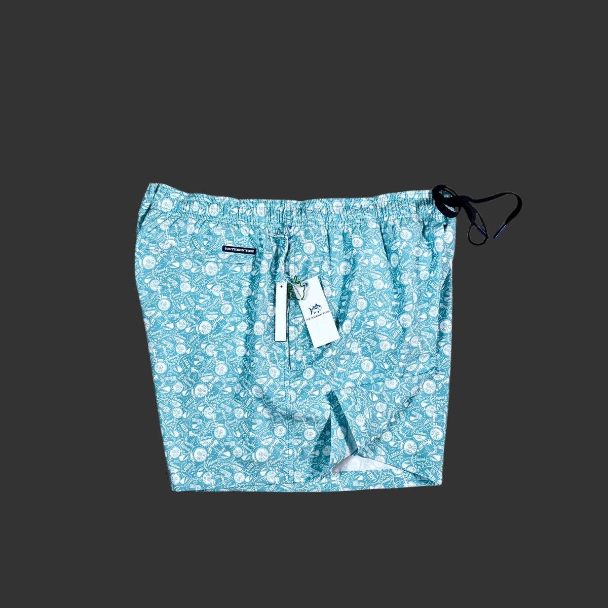 Southern Tide Southern Tide Men’s Marine Blue Caps Off Swim Trunks Sz XXL Size US 40 / EU 56 - 3 Thumbnail