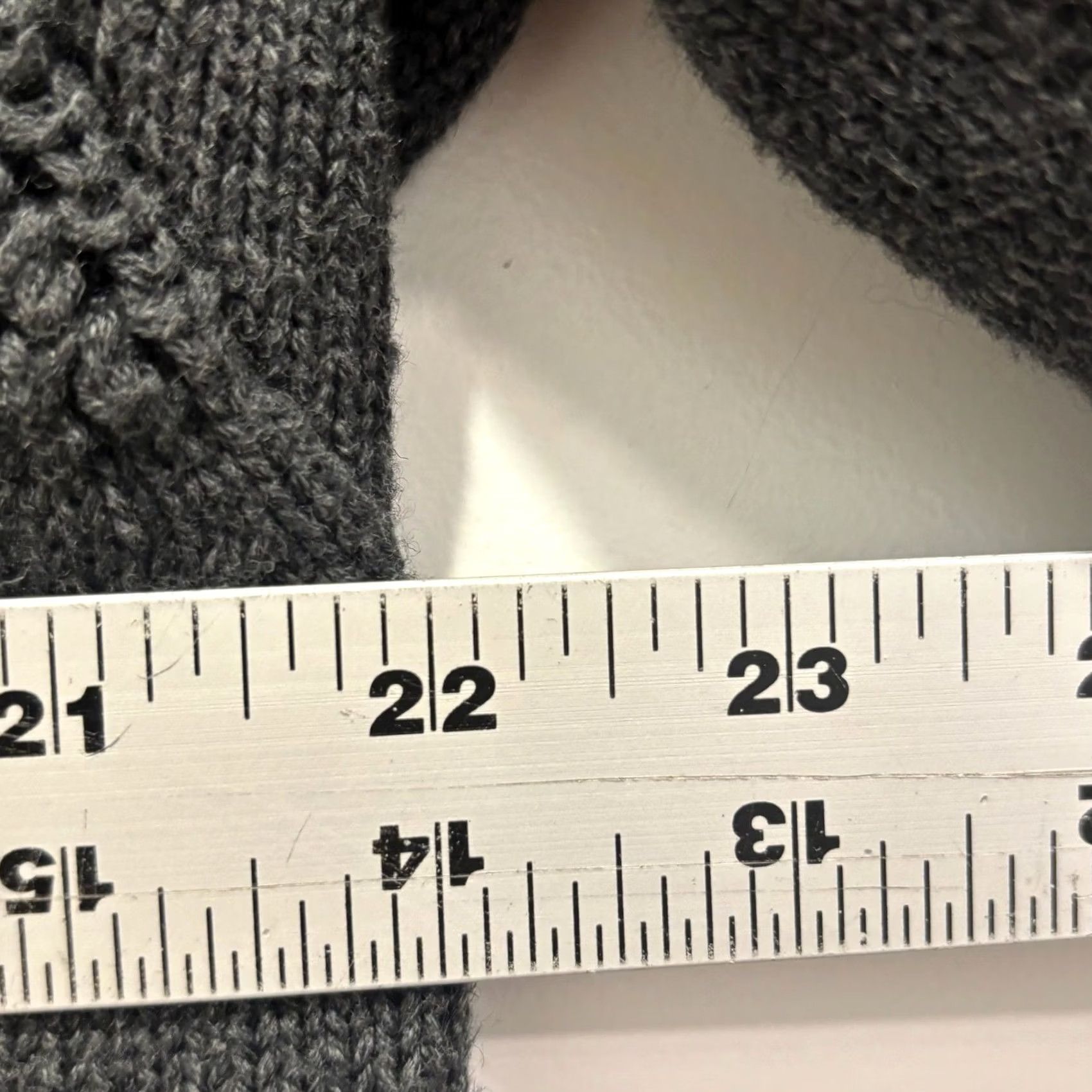 Duluth Trading Company Duluth Trading Co Mens Gray Sweater M Cotton Wool Blend Crew Neck Knit Size US M / EU 48-50 / 2 - 4 Thumbnail