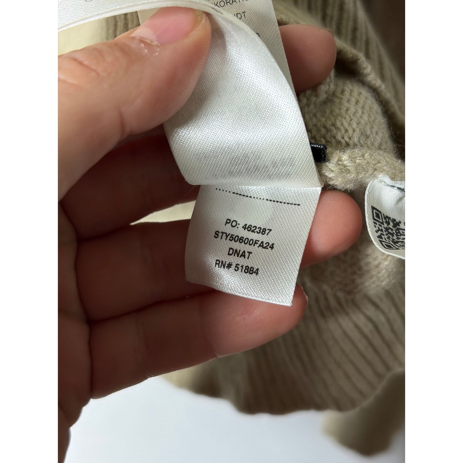 Patagonia Patagonia Men's Recycled Cashmere 1/4-Zip Sweater in cream S Size US S / EU 44-46 / 1 - 9 Thumbnail