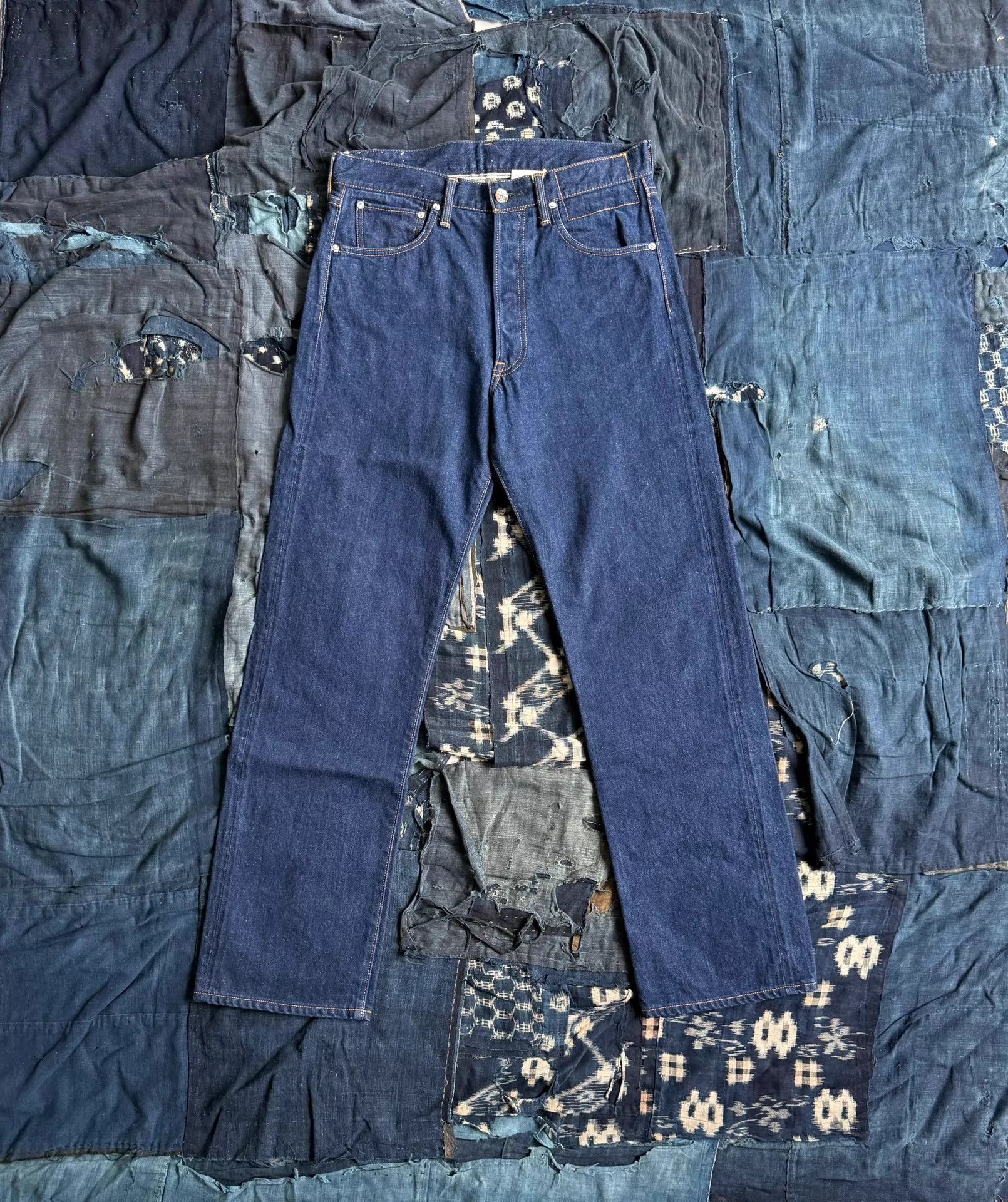 Visvim VISVIM 23AW SOCIAL SCULPTURE 01 ND Orange Jeans W32L30 New Size US 32 / EU 48 - 1 Thumbnail