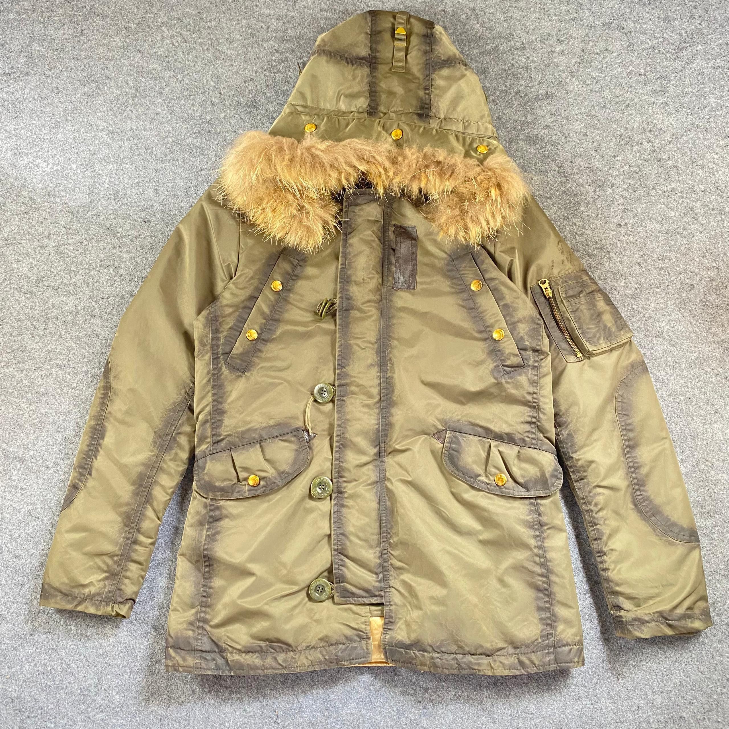 Vanquish Vintage Vaquish Millitary Fur Hoodies Jacket Size US S / EU 44-46 / 1 - 3 Thumbnail