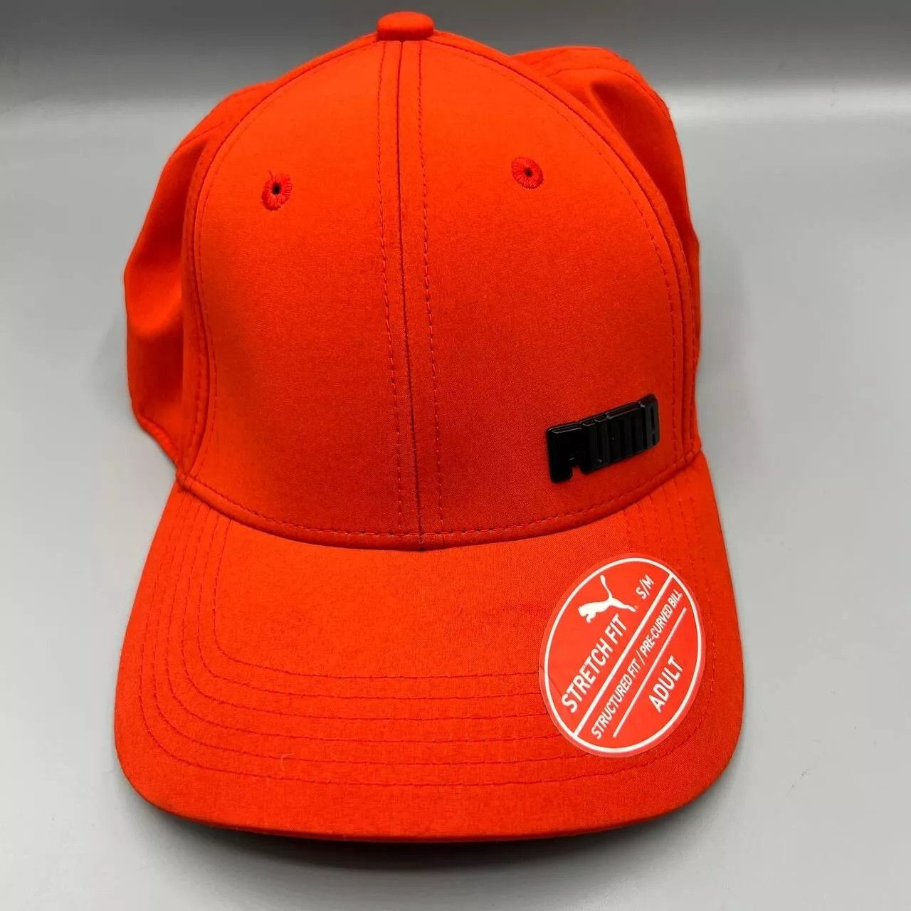 Puma Puma Hat Men Small-Medium Red Stretch Fitted Cap S-M Size ONE SIZE - 1 Thumbnail