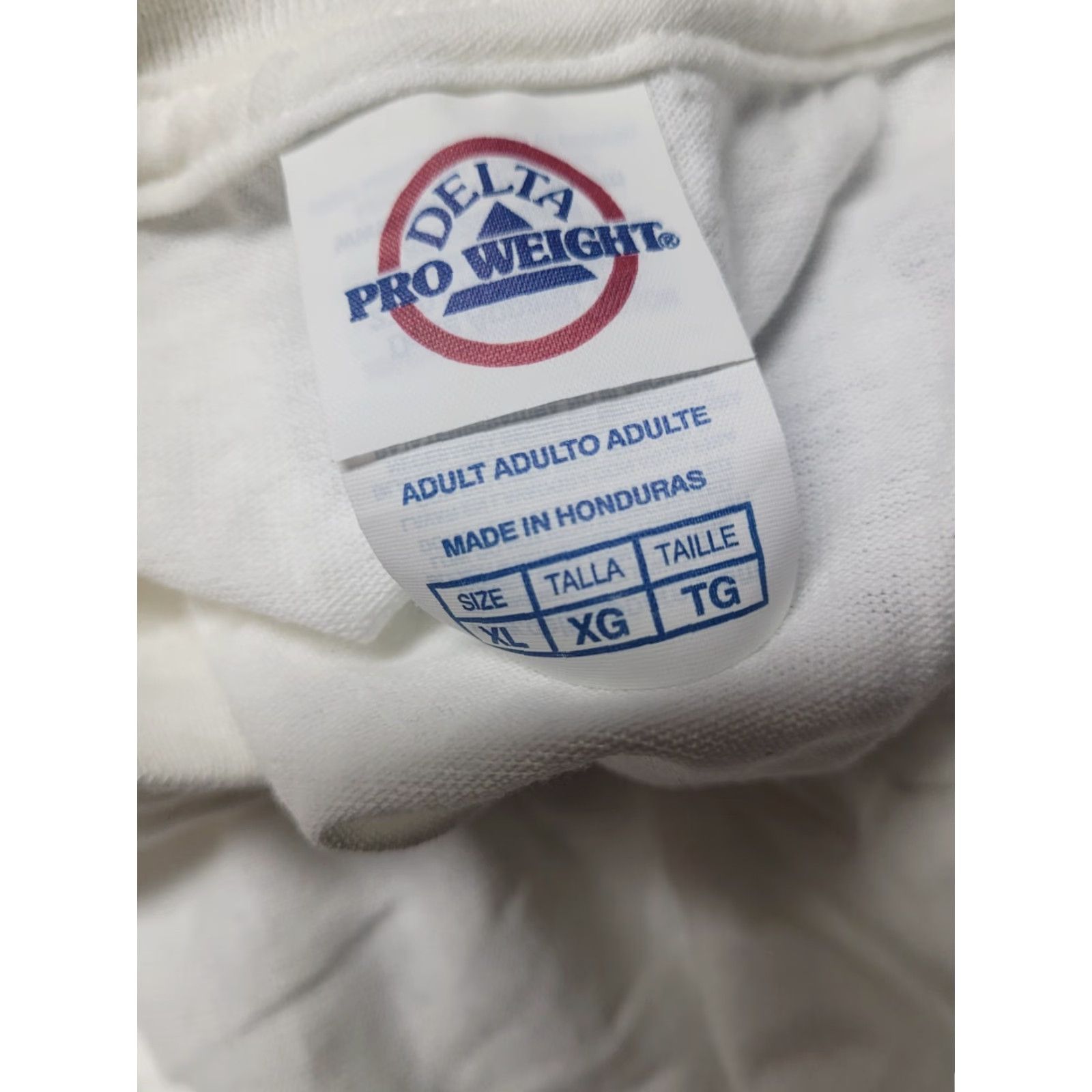 Delta O'Aces Bar & Grill Las Vegas NV Monday Night Maniacs T Shirt XL White Delta Logo Men Short Sleeve Crew Neck Cotton Size US XL / EU 56 / 4 - 4 Thumbnail