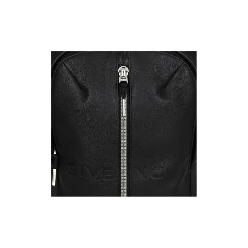 Givenchy o1w1db10325 Size: OS/G-Zip Compact Backpack in Black Size ONE SIZE - 4 Thumbnail