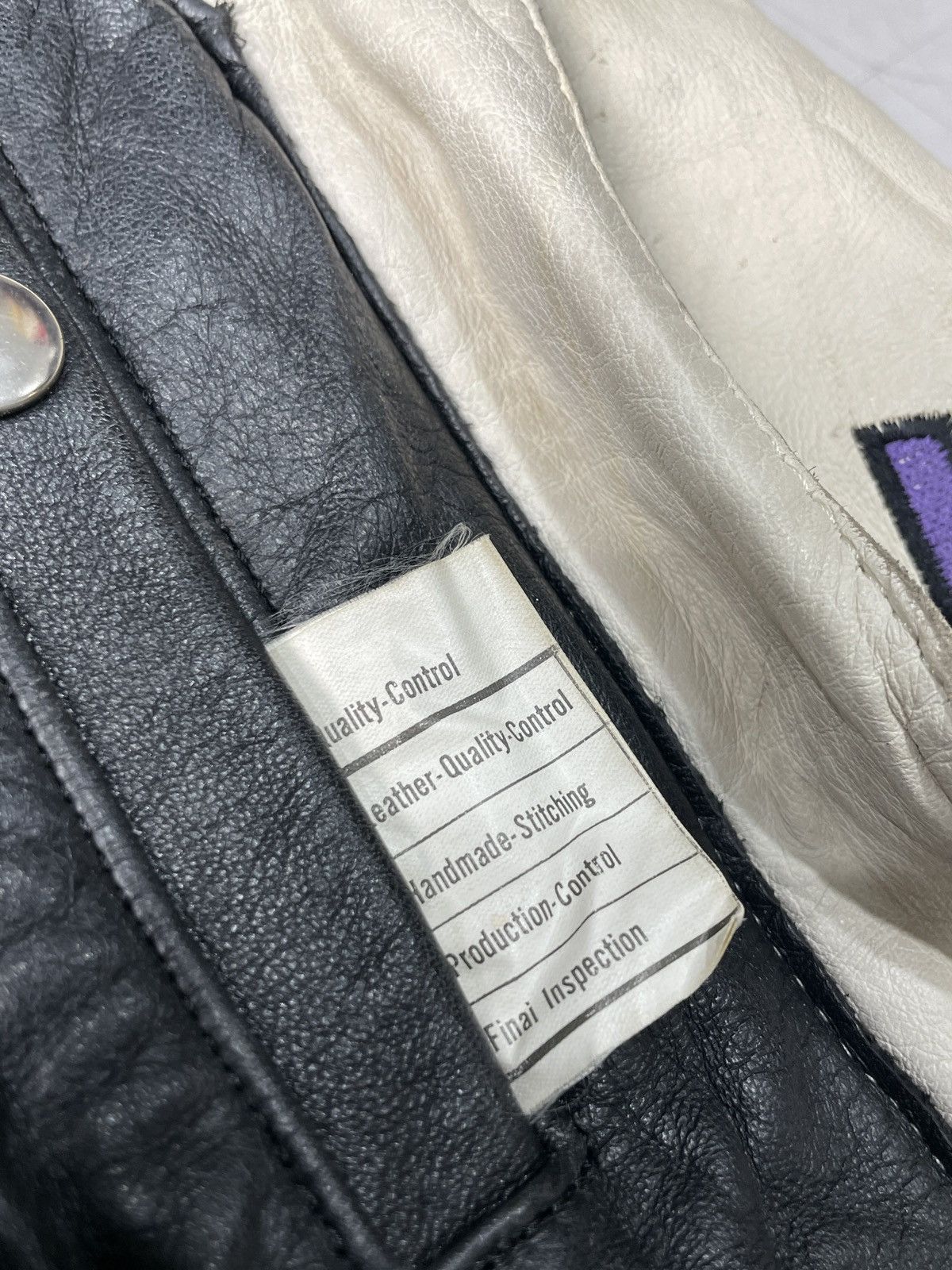 NASCAR Vintage 1990s Polaris Leather Racing Jacket Size US L / EU 52-54 / 3 - 4 Thumbnail