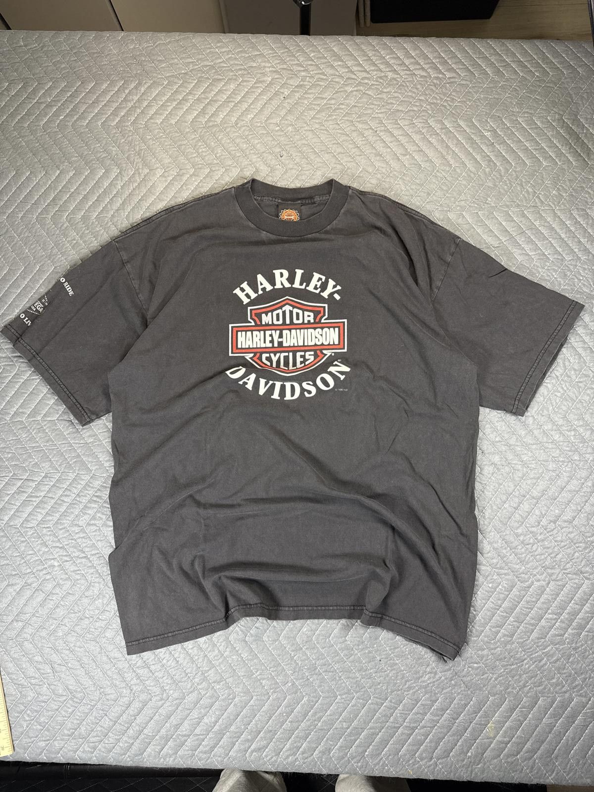 Harley Davidson Vintage 1996 Harley Davidson Las Vegas T-Shirt XXL Size US XXL / EU 58 / 5 - 1 Thumbnail