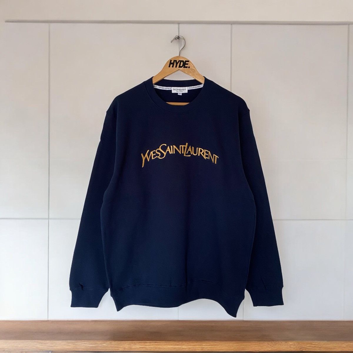 Vintage Ysl Pour Homme Yves Saint Laurent FINAL DROP VINTAGE YSL YVES SAINT LAURENT SWEATSHIRT Grailed