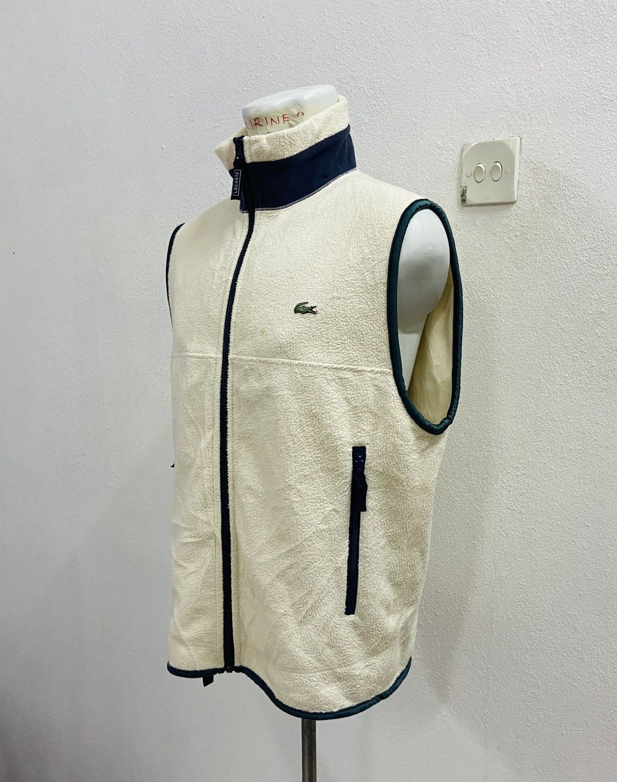 Lacoste LA COSTE SHERPA VEST Size US M / EU 48-50 / 2 - 3 Thumbnail