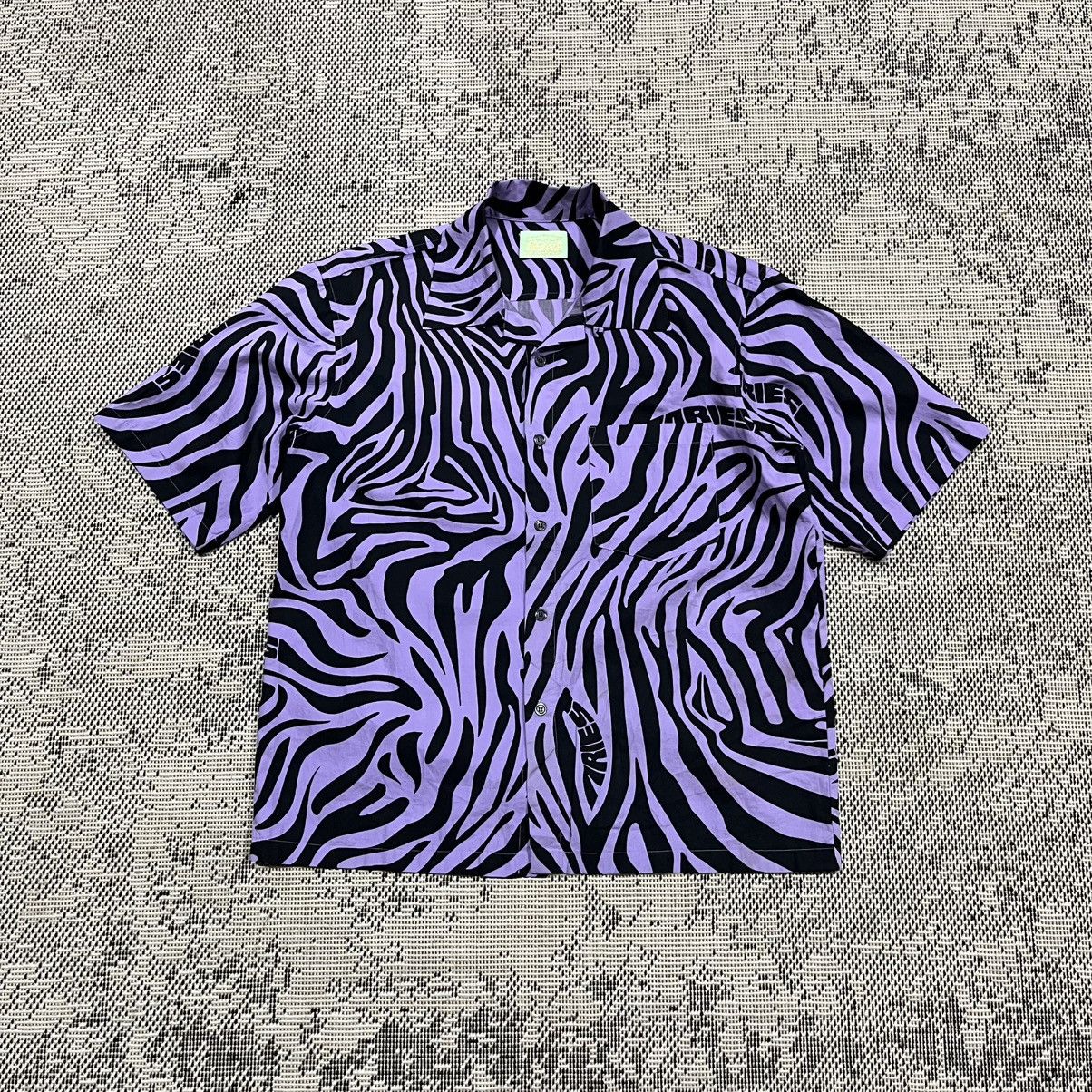 Aries Aries zebra pattern ss21 shirts Size US L / EU 52-54 / 3 - 1 Thumbnail