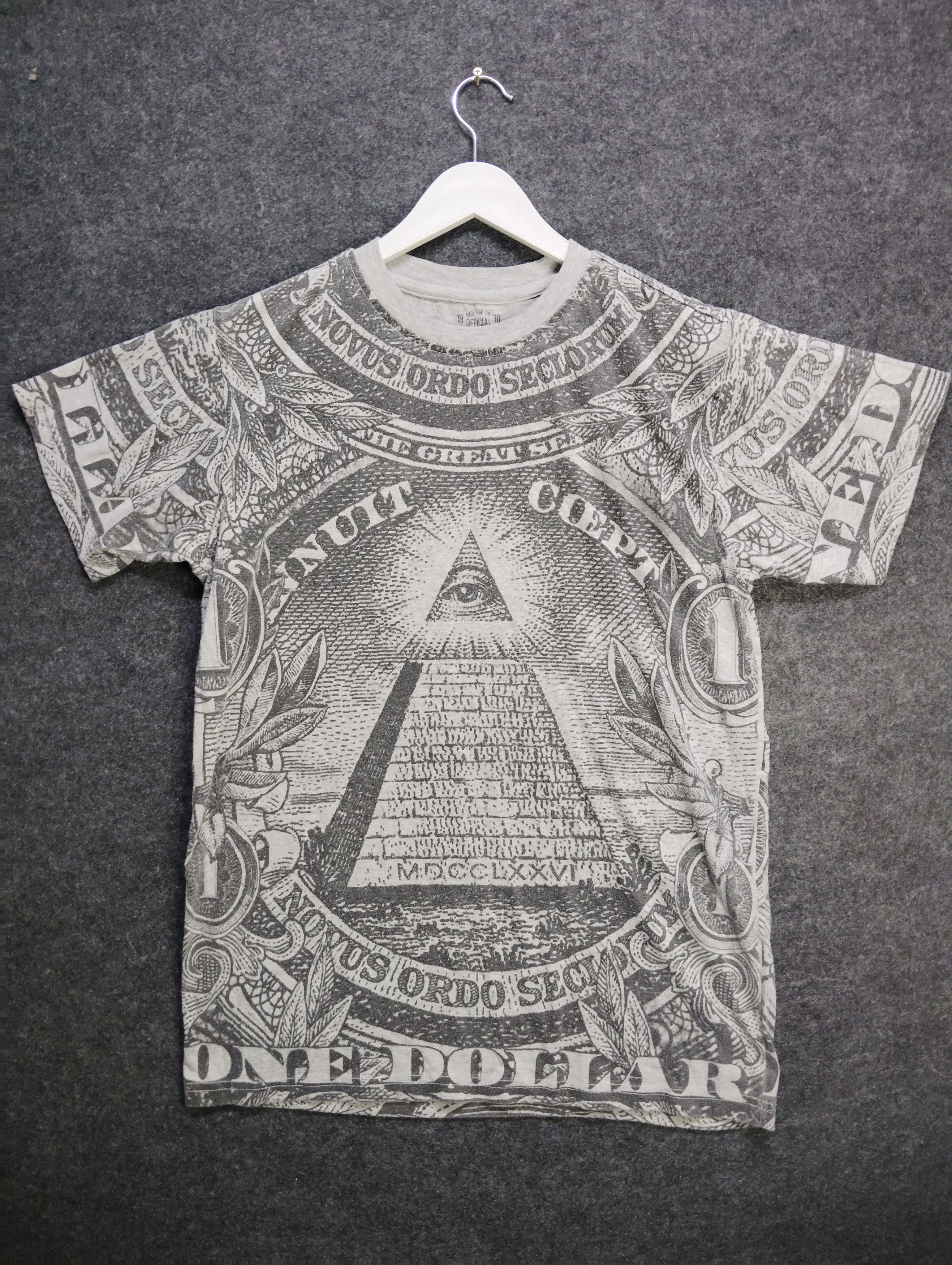 Goth Money Bleecker and Mercer All Overprint Double Sided Small T Shirt Size US S / EU 44-46 / 1 - 1 Thumbnail