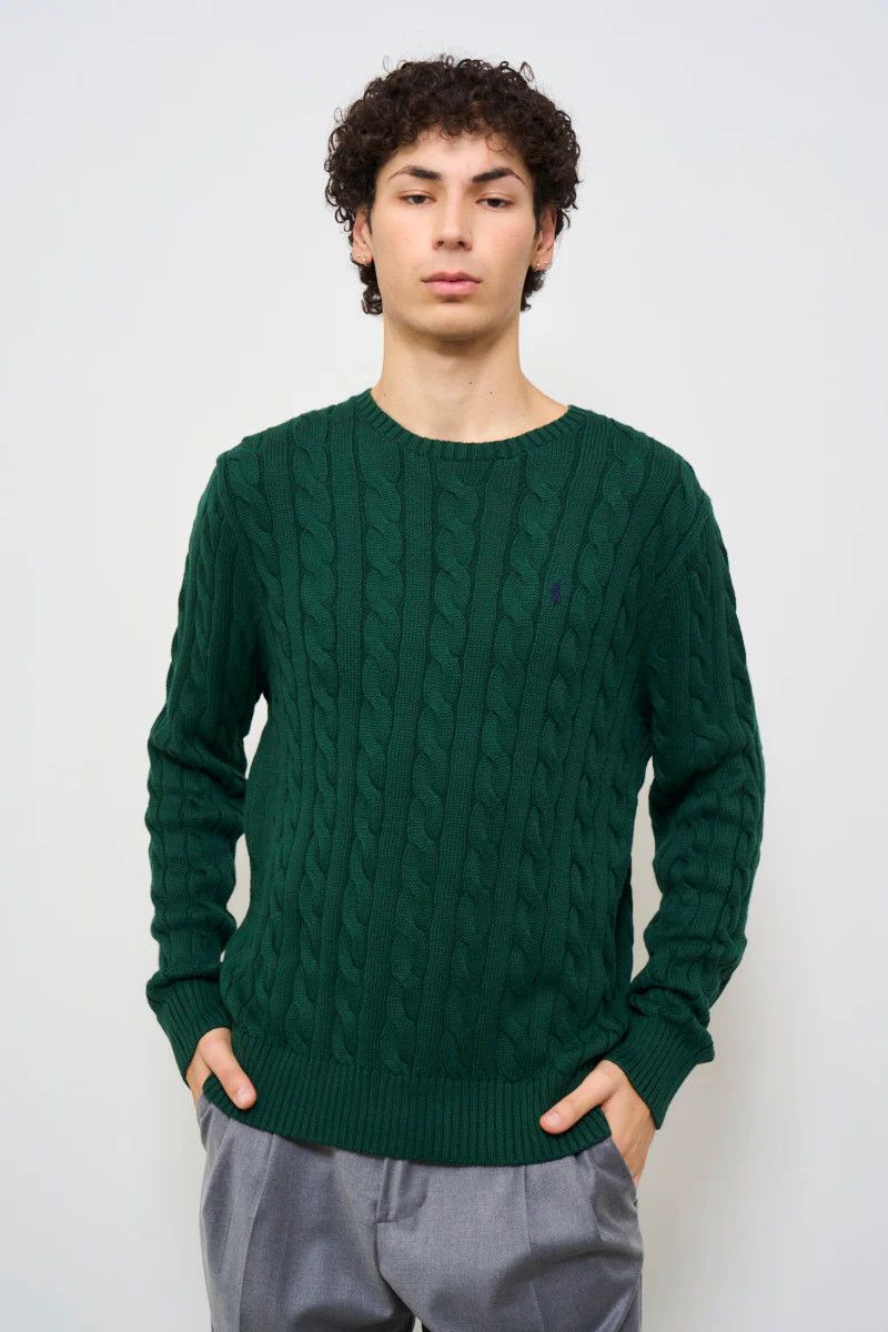 Polo Ralph Lauren o1s22i1n0125 Crewneck Sweater in Green Size US L / EU 52-54 / 3 - 4 Thumbnail