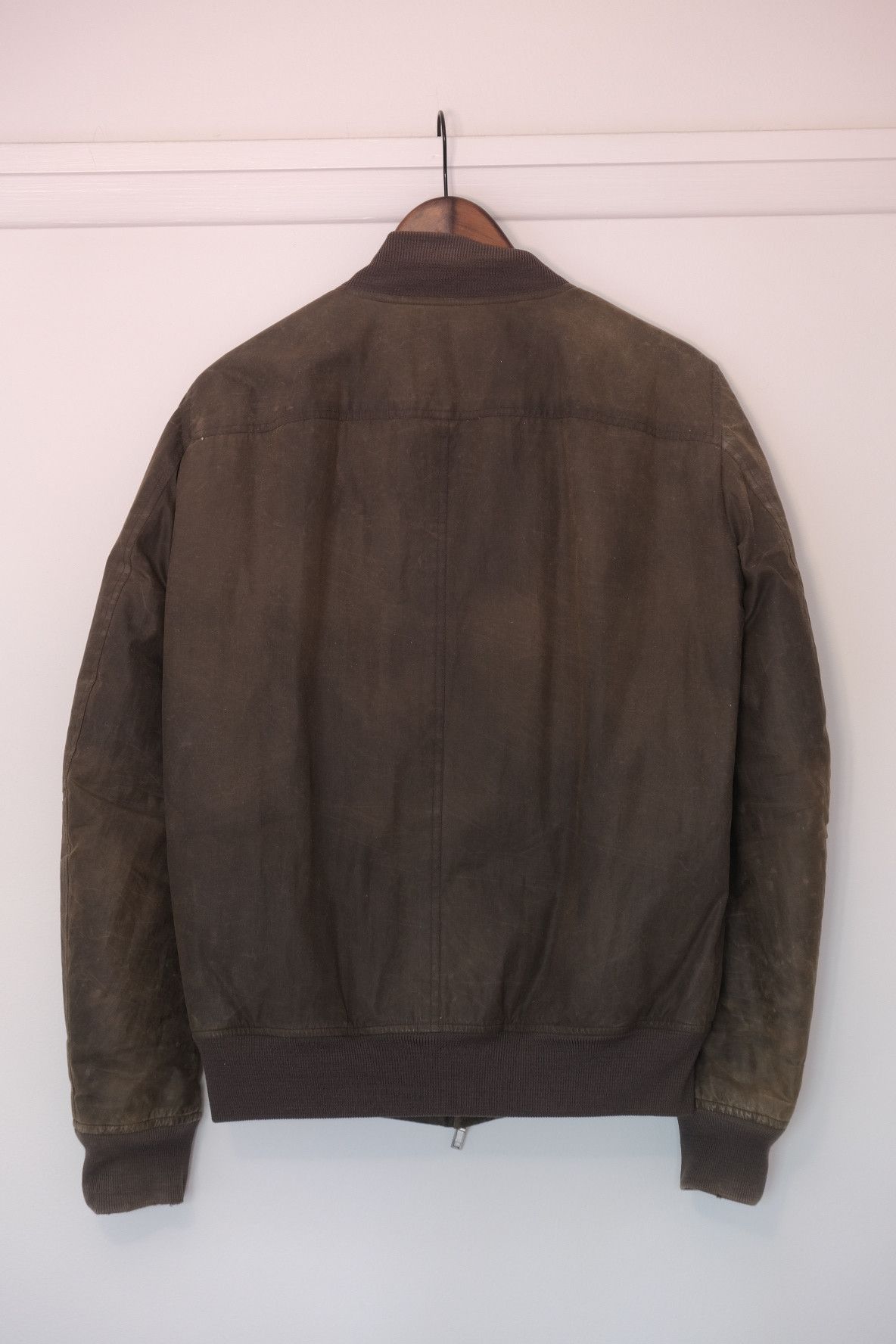 Rick Owens Rick Owens Flight Bomber MA-1 Padded Army Bomber Sz 46 Size US S / EU 44-46 / 1 - 2 Thumbnail