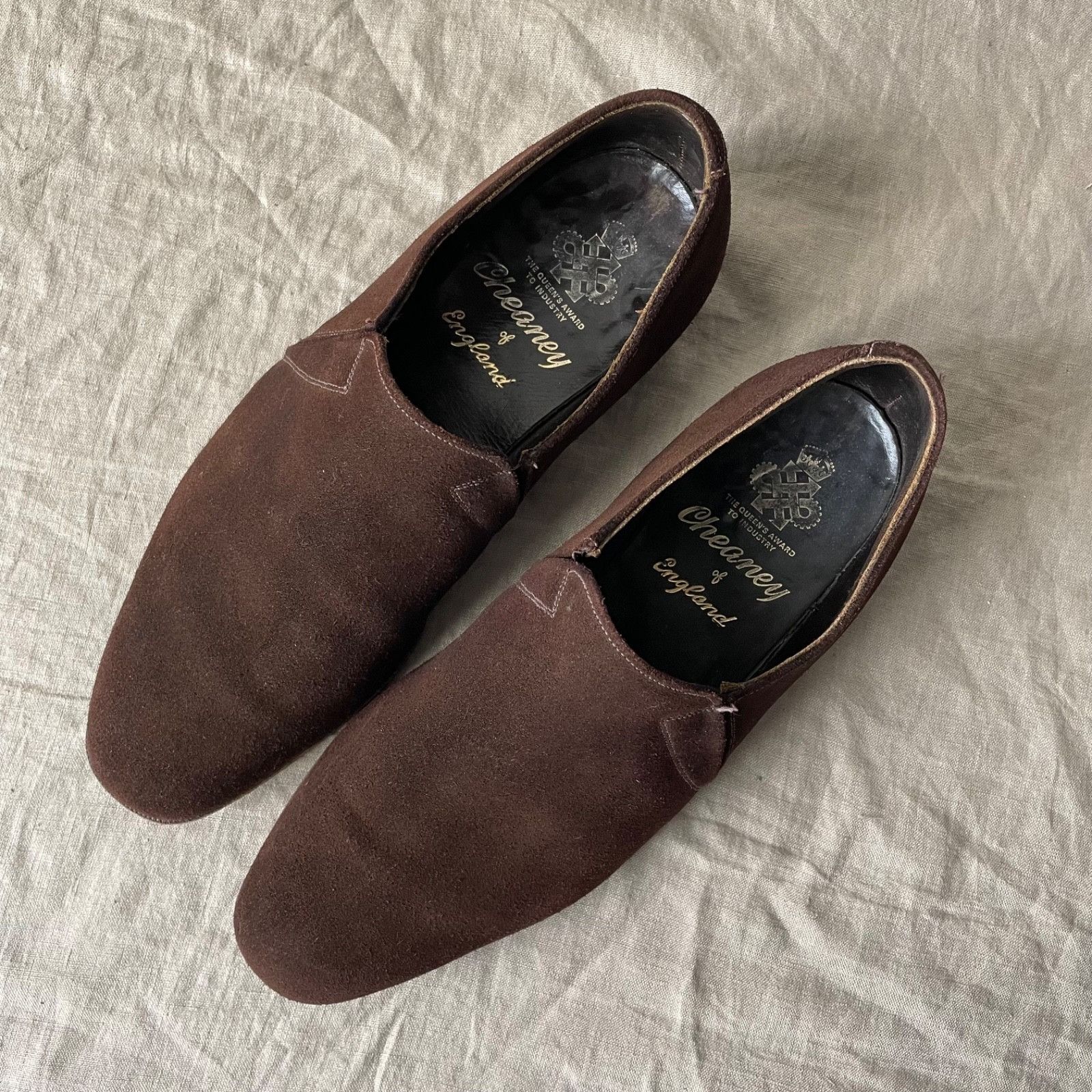 Cheaney Cheaney Compton Made in England Suede Loafers 9677AC Size US 7.5 / EU 40-41 - 3 Thumbnail