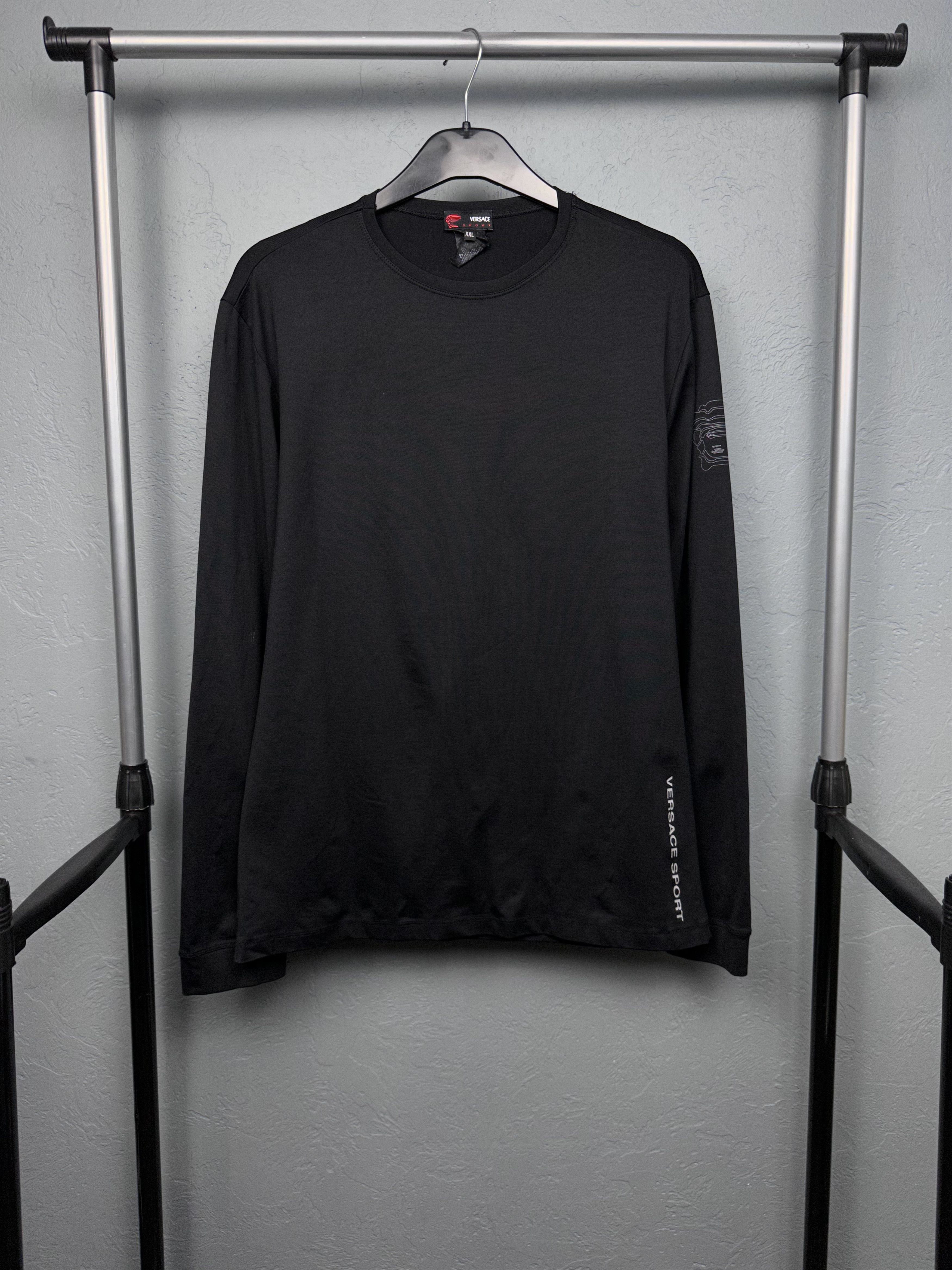 Versace Versace Sport Mens Long Sleeve T-Shirt Size US XXL / EU 58 / 5 - 1 Thumbnail