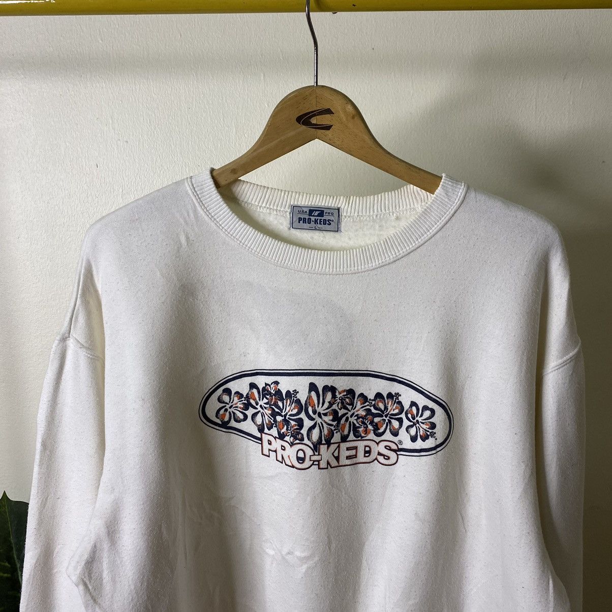 Pro-Keds × Vintage Vintage 1990s Pro Keds Sweatshirt Size US L / EU 52-54 / 3 - 2 Thumbnail
