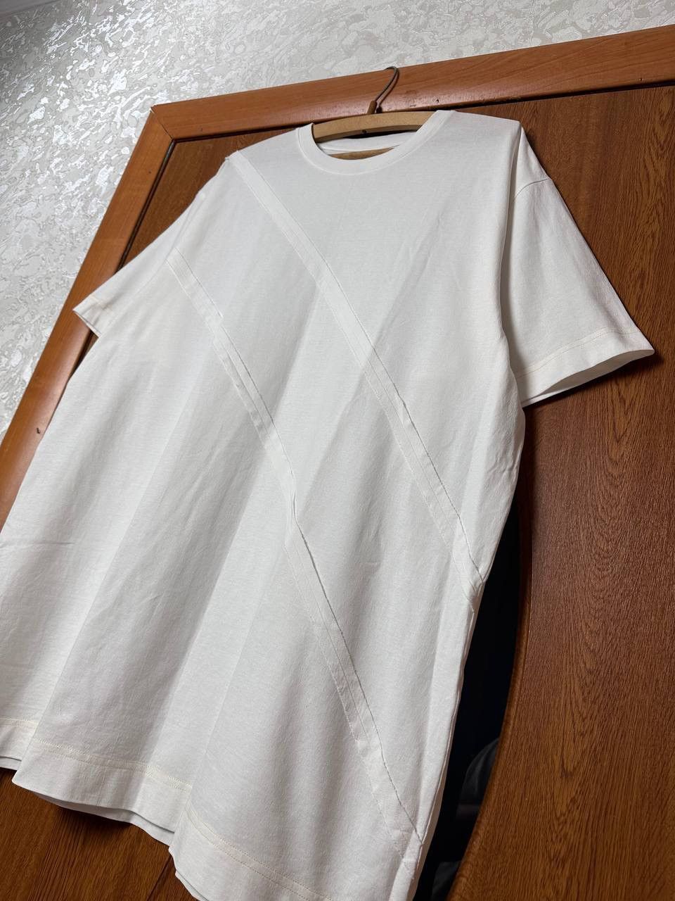 Maison Margiela Maison Margiela White Raw Hem T-Shirt Dress Size L / US 10 / IT 46 - 2 Thumbnail