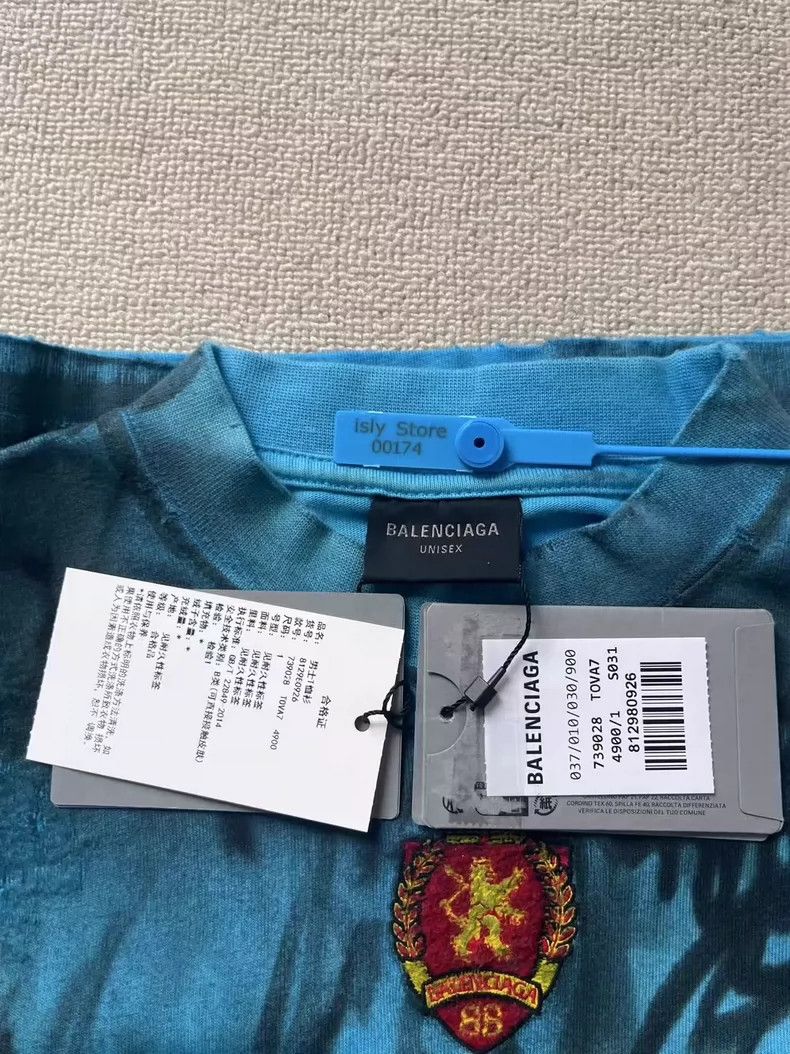 Other Balenciaga Letter Print Crew Neck Short Sleeve Tee Size US S / EU 44-46 / 1 - 4 Thumbnail
