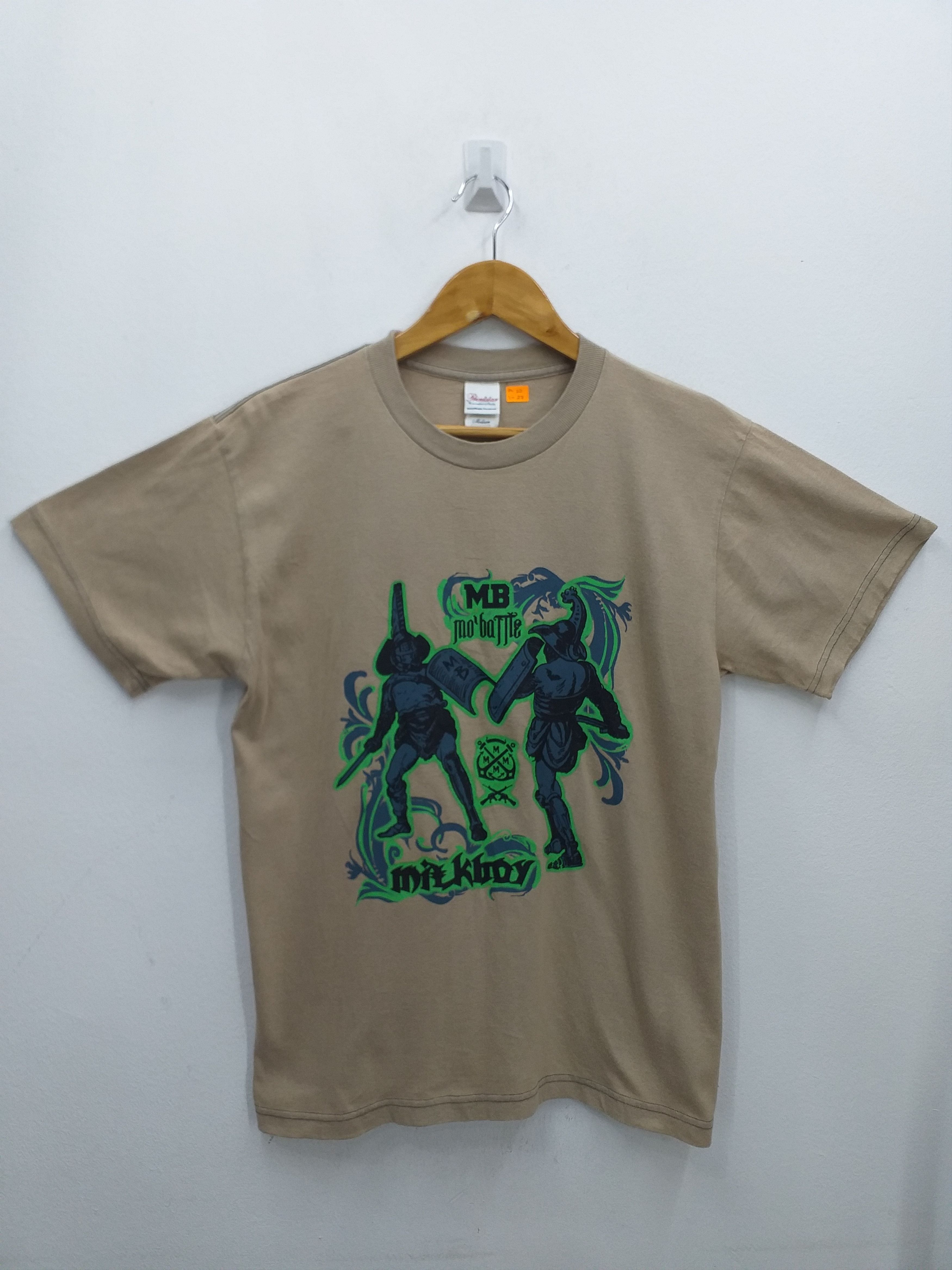 Japanese Brand Vintage Milkboy MBRIGADE Medium T-Shirt -C042 Size US M / EU 48-50 / 2 - 1 Thumbnail