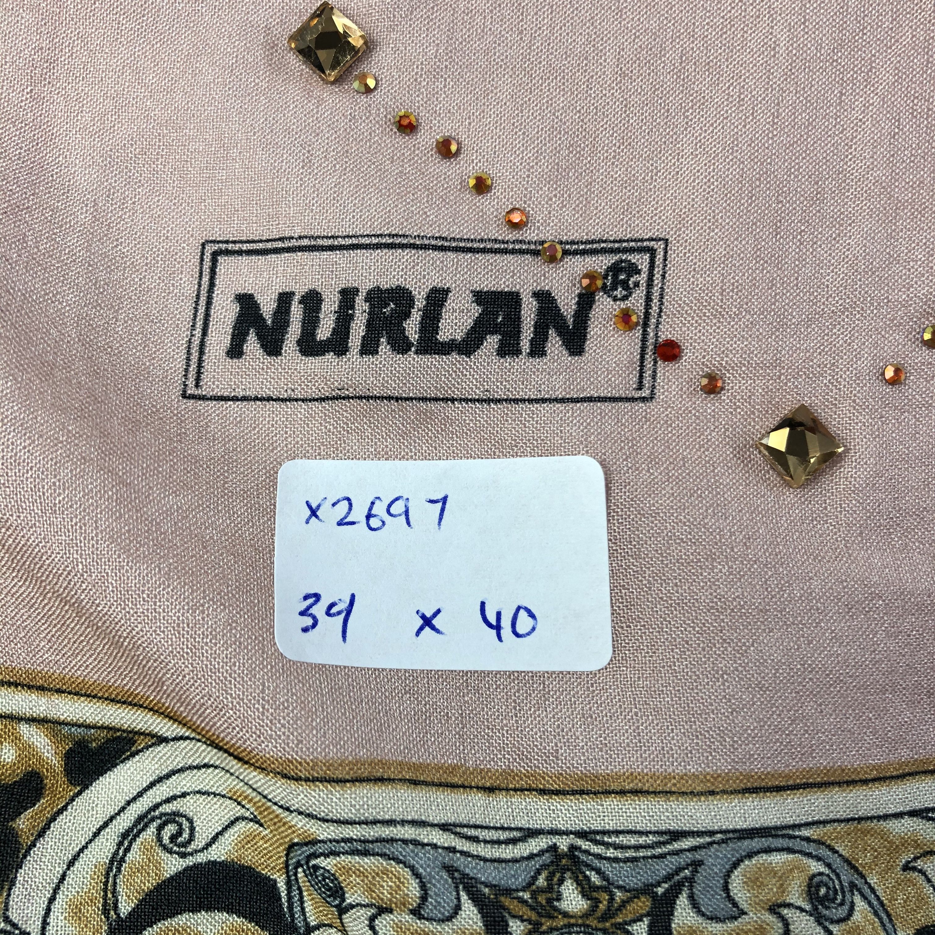 Vintage Vintage Nurlan Silk Scarf Size ONE SIZE - 5 Thumbnail
