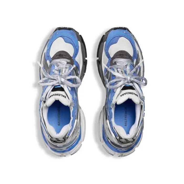 Balenciaga o1s1wg110226 Runner Sneakers In Multicolor Size US 8 / EU 41 - 4 Thumbnail