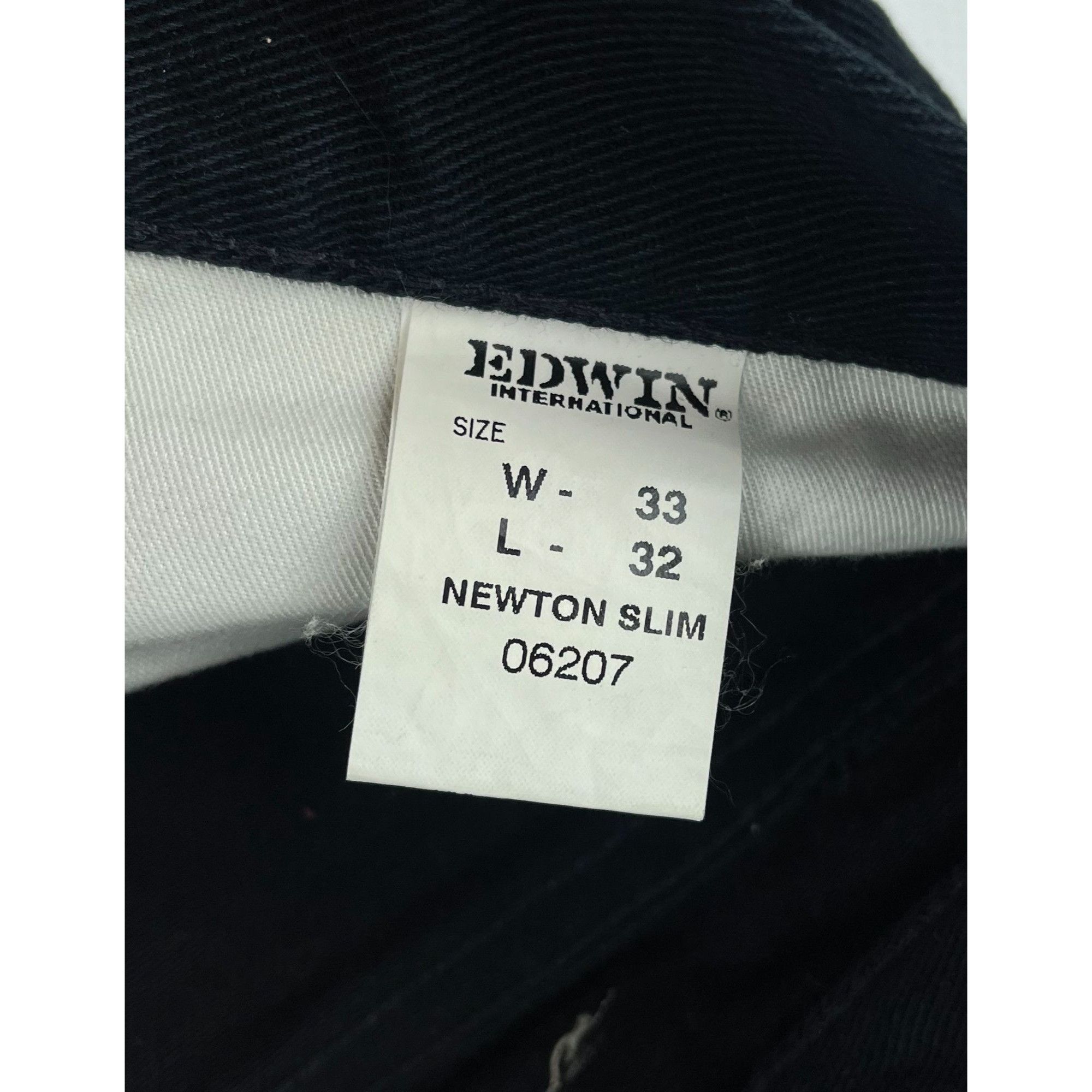 Edwin × Japanese Brand × Vintage Edwin Made In Japan Baggy Denim Jeans Size US 33 - 4 Thumbnail