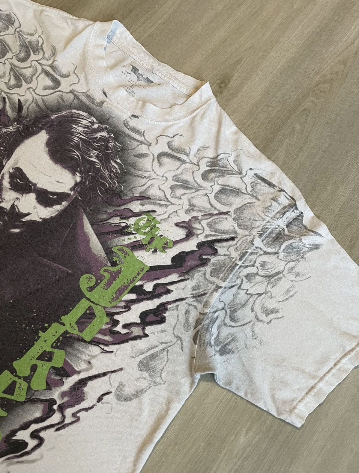 Vintage Vintage THE DARK KNIGHT Heath Ledger JOKER 2008 BATMAN 2X Size US XXL / EU 58 / 5 - 2 Thumbnail