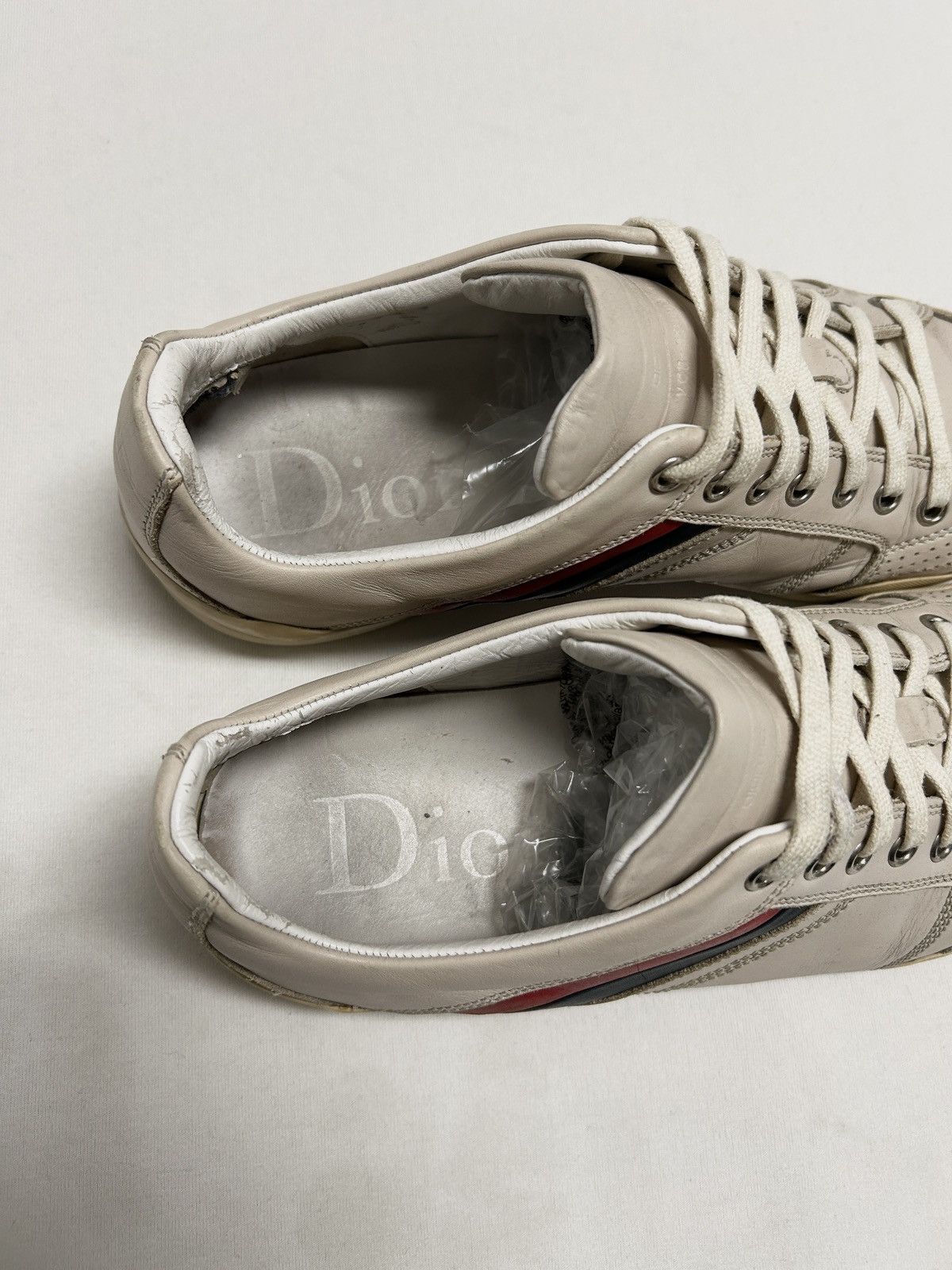 Dior 2007 B18 Leather Sneakers Size US 6 / EU 39 - 5 Thumbnail