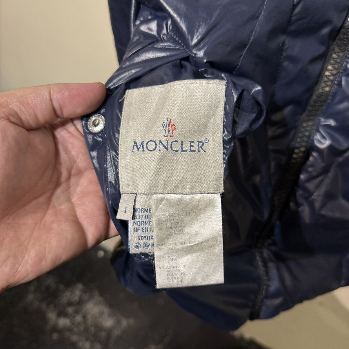Moncler Moncler Vintage Reversible "M" Chevron Down Puffer Jacket Size US S / EU 44-46 / 1 - 13 Thumbnail