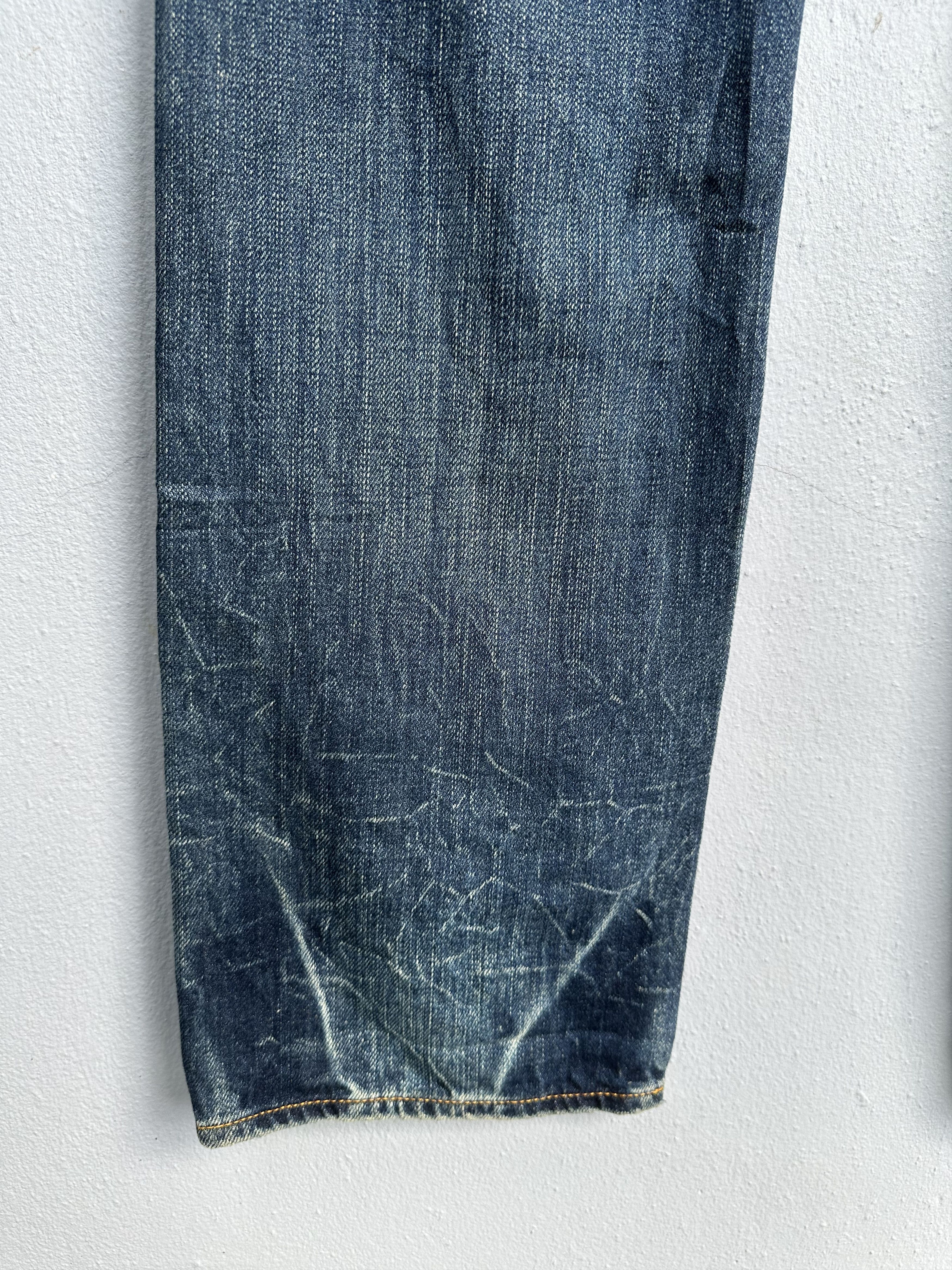 Japanese Brand Japanese Brand Sadistic Blue SBJC Distressed Denim Jeans Size US 35 - 15 Thumbnail