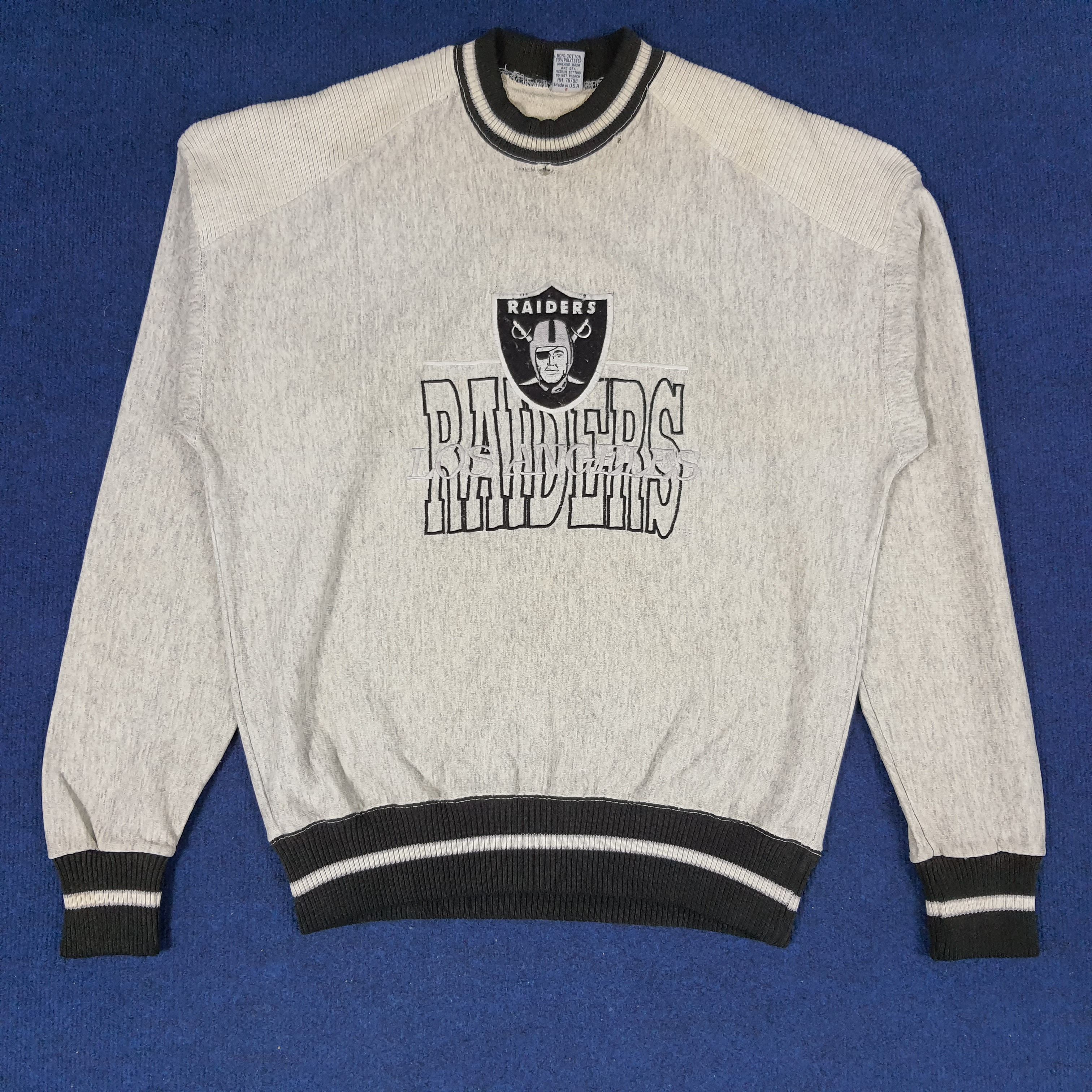 Vintage Vintage RAIDERS Los Angeles Sweatshirts Size US M / EU 48-50 / 2 - 1 Thumbnail