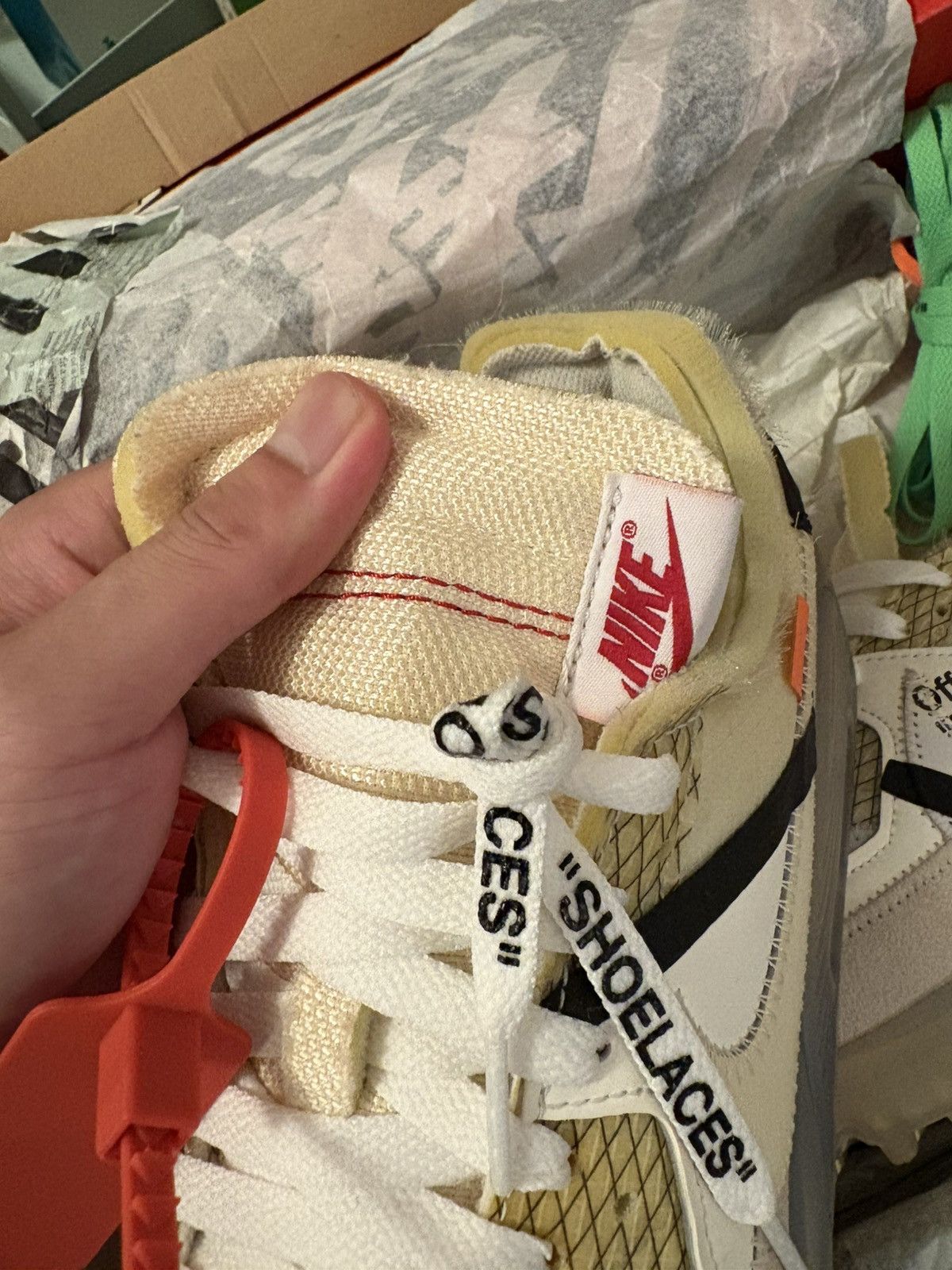 Nike × Off-White Off-White x Nike Air Max 90 “The Ten” US7 Size US 7 / EU 40 - 18 Thumbnail